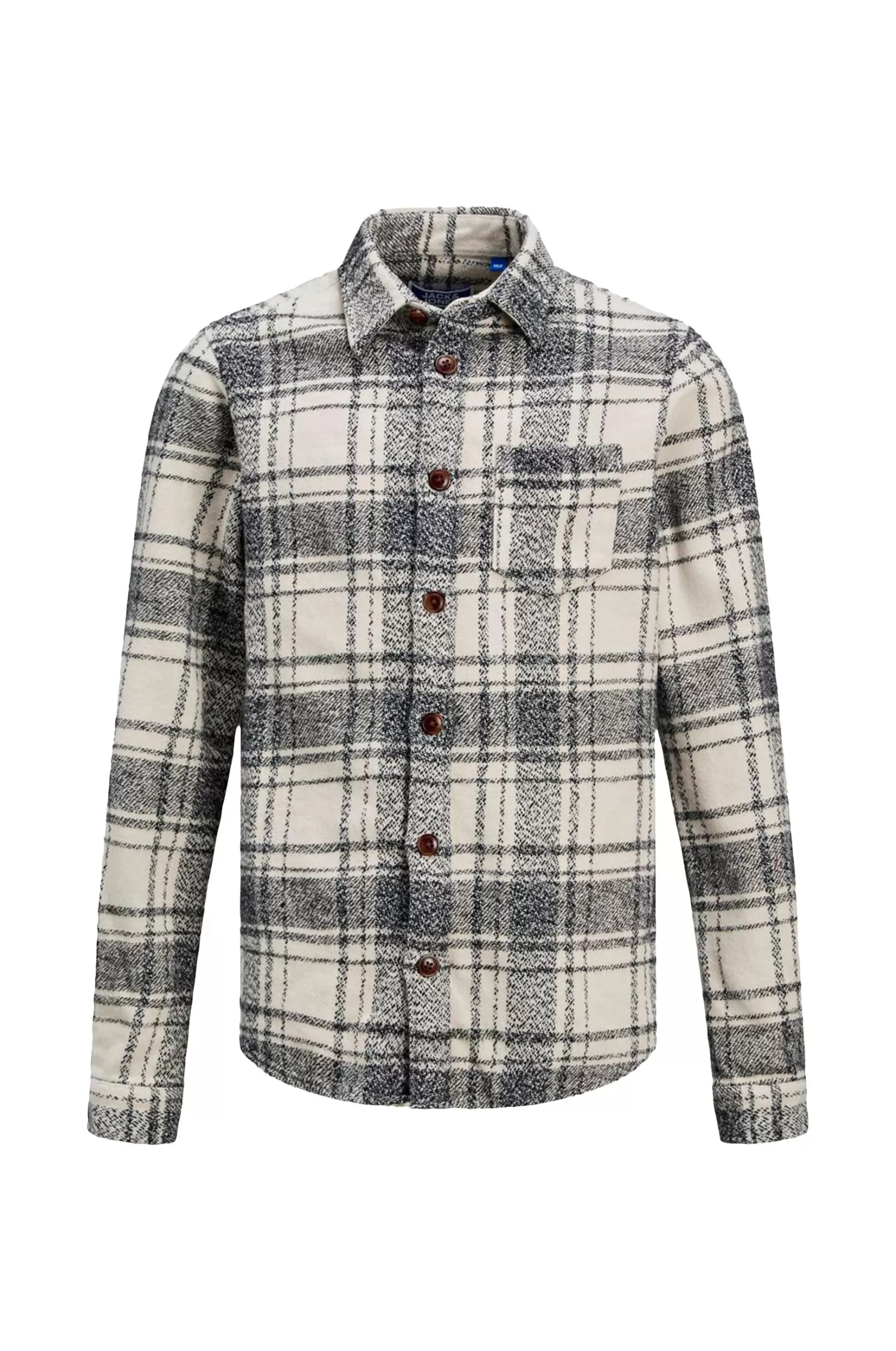 Jack & Jones Overshirt Jjelogan Check Overshirt L/S Jnr Sale