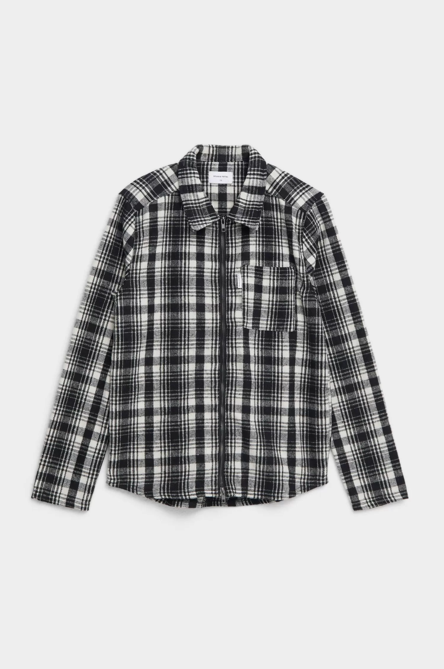 Studio Total Overshirt Zip Check Overshirt Store