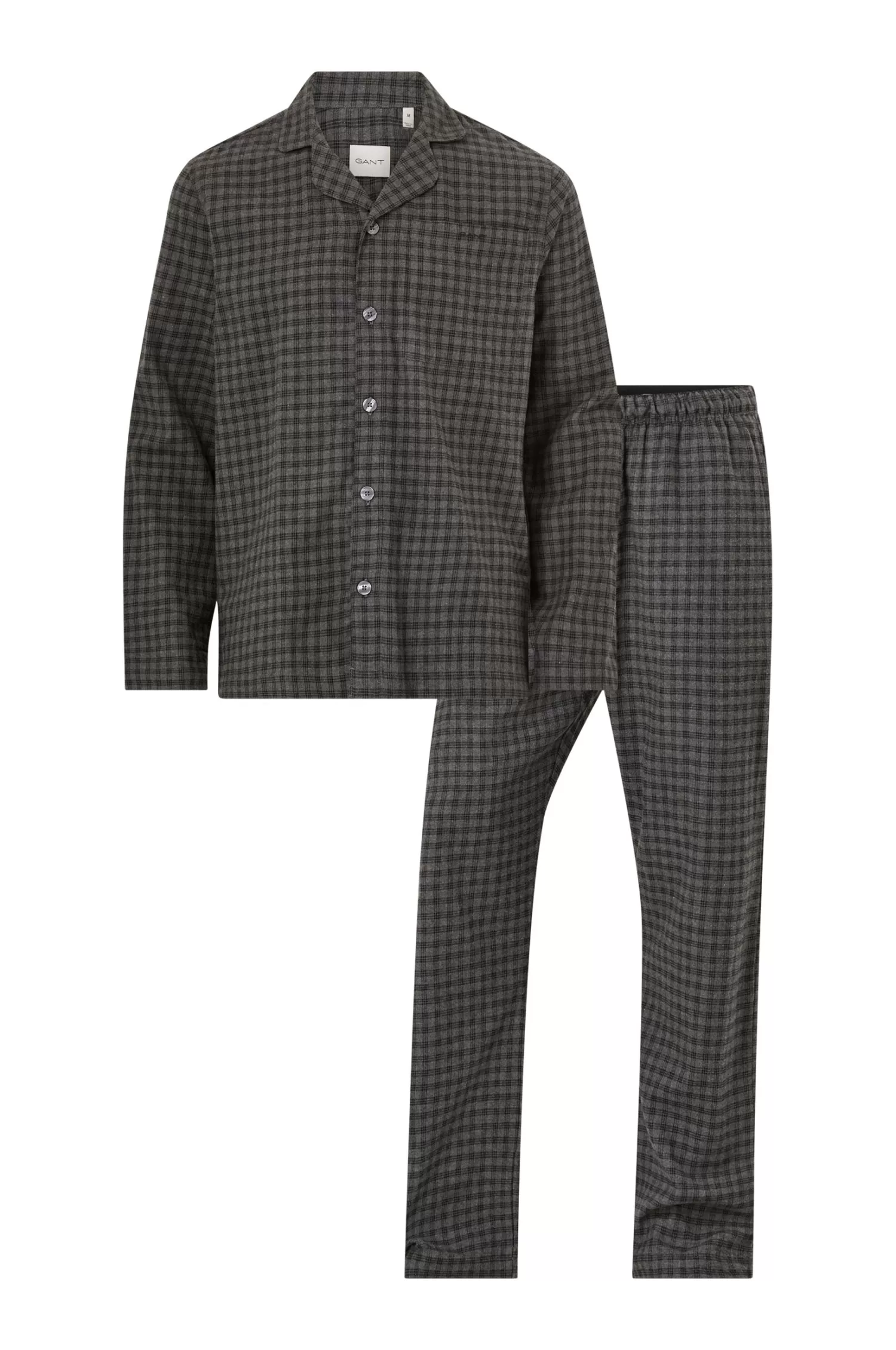 Gant Pyjamas Flannel Pj Set Pants And Shirt Gb Sale