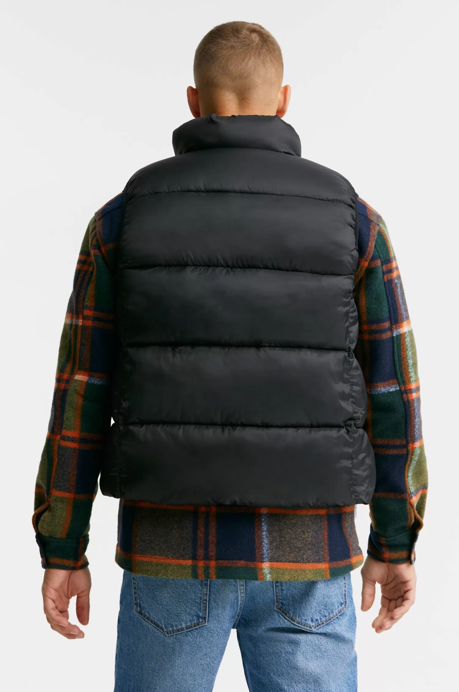 Studio Total Recycled Puffer Vest Clearance