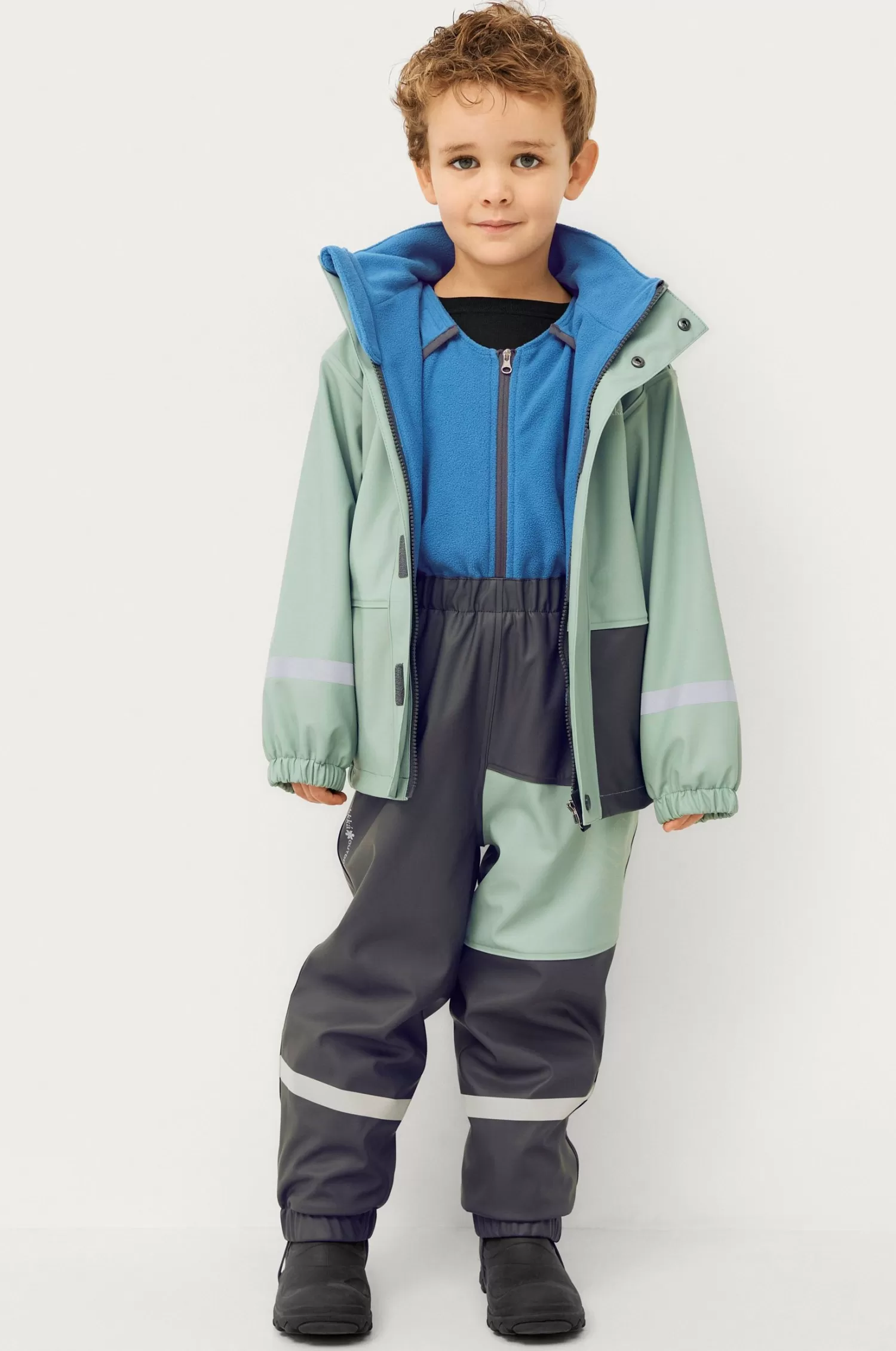Áhkká Regnset Pu Set Fleece Lined Cheap