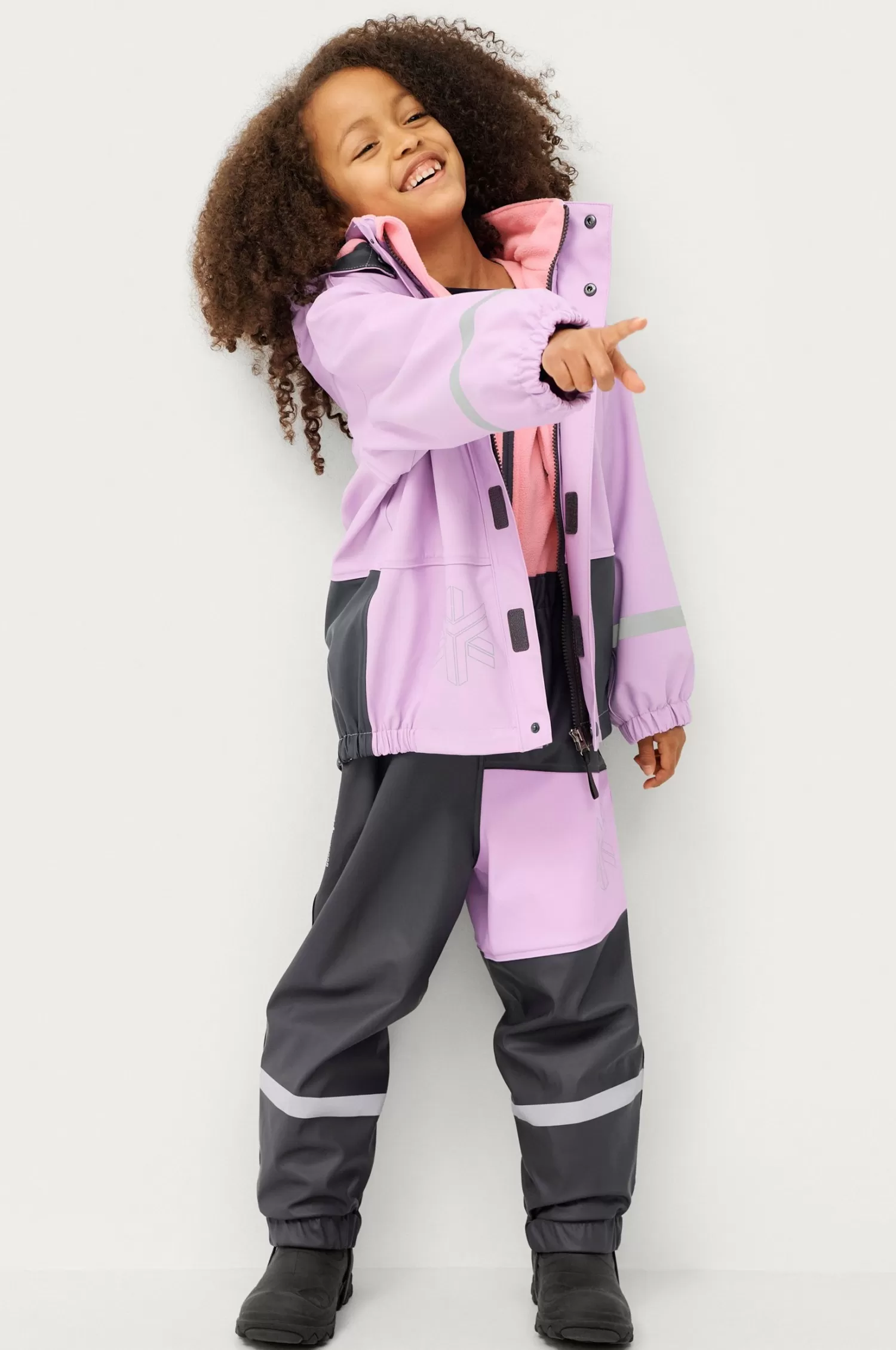Áhkká Regnset Pu Set Fleece Lined Store
