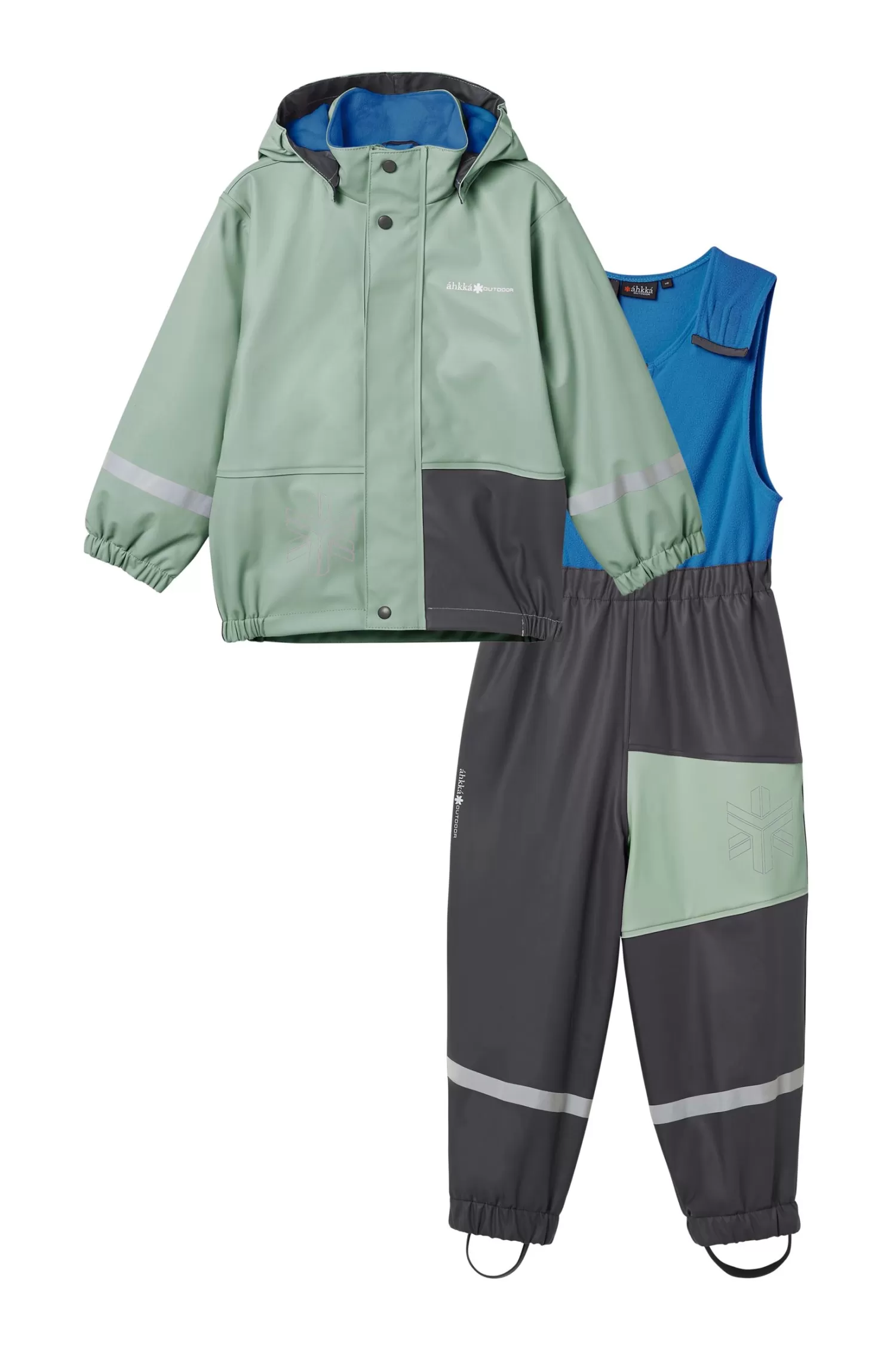 Áhkká Regnset Pu Set Fleece Lined Cheap
