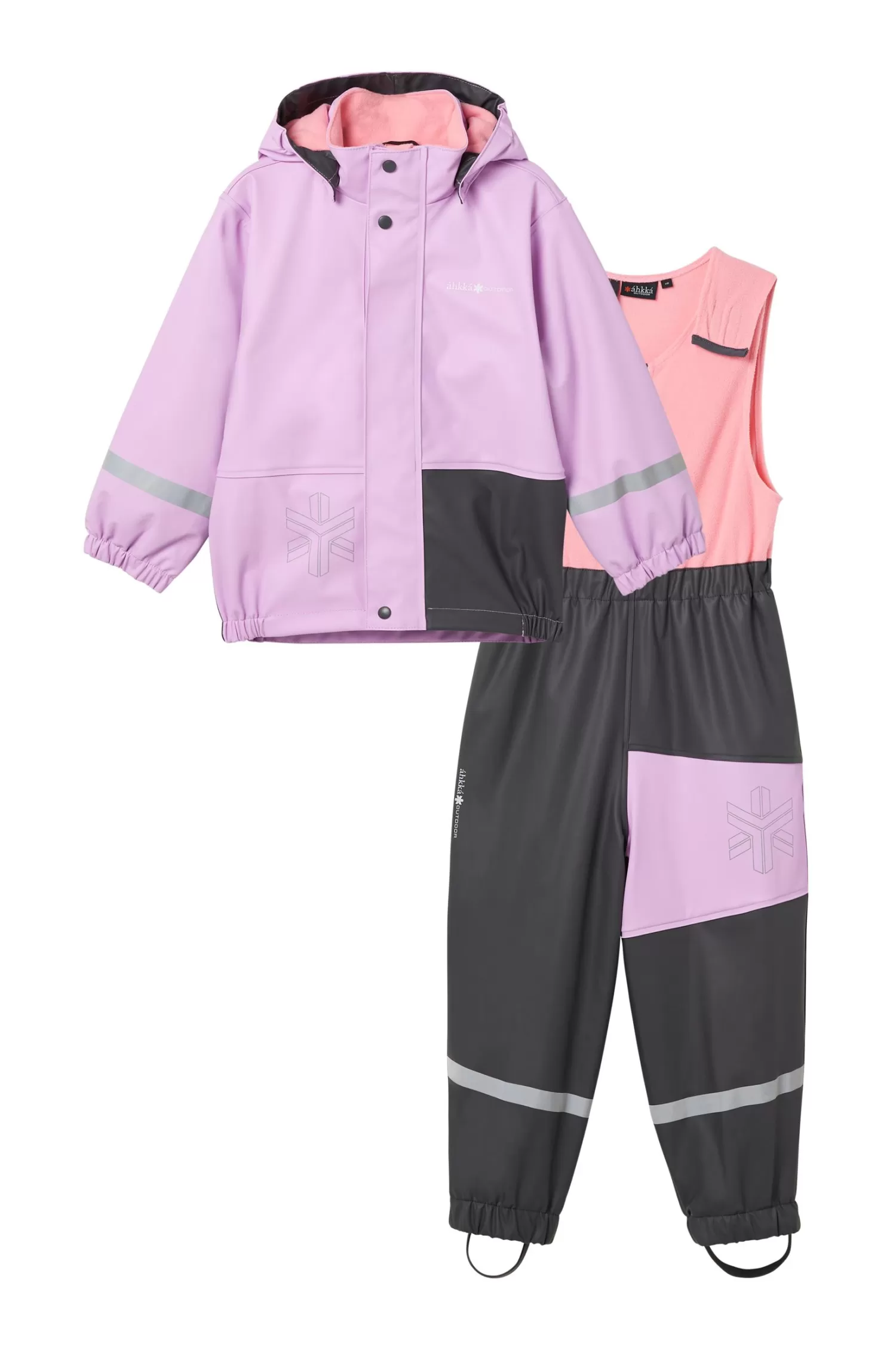 Áhkká Regnset Pu Set Fleece Lined Store