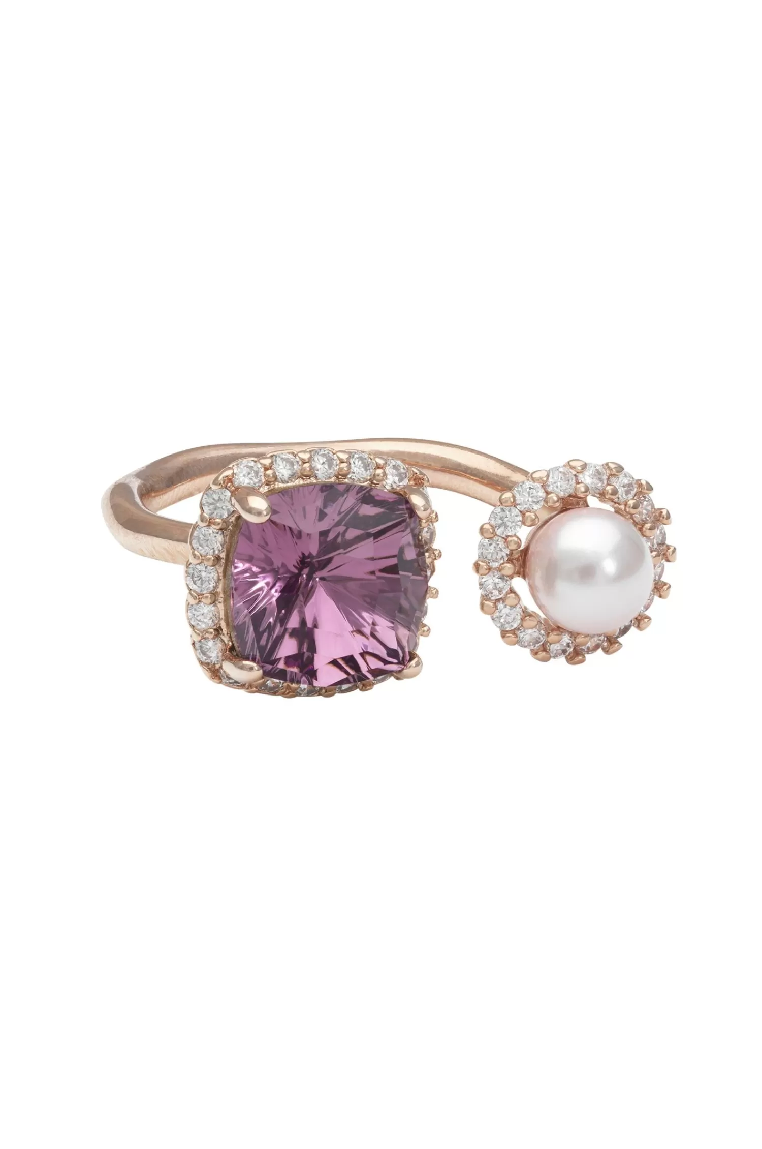 Dam Lily and Rose Ring Colette