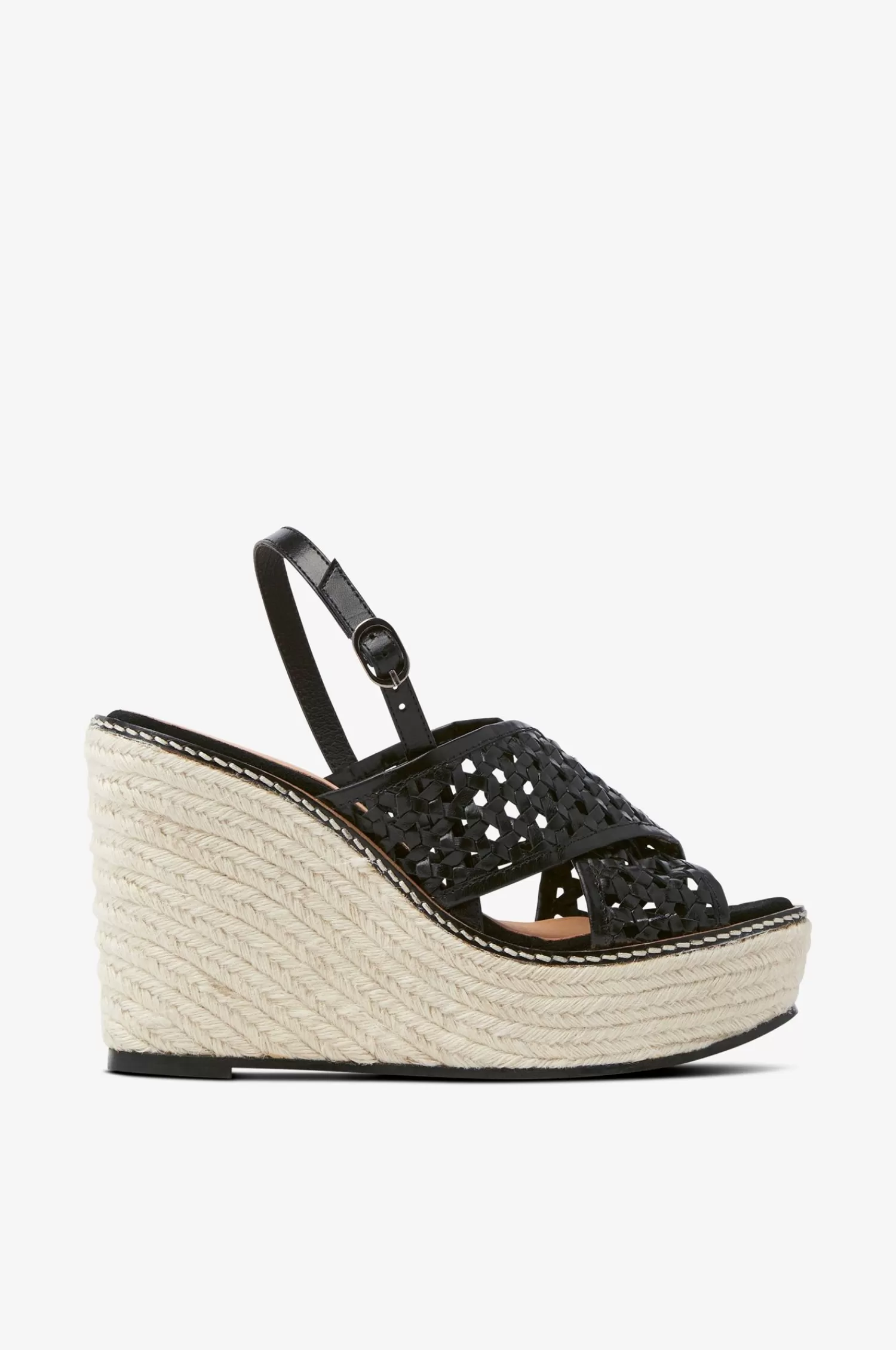 Dam Agnes Cecilia Sandalett Wedge Ac Braided