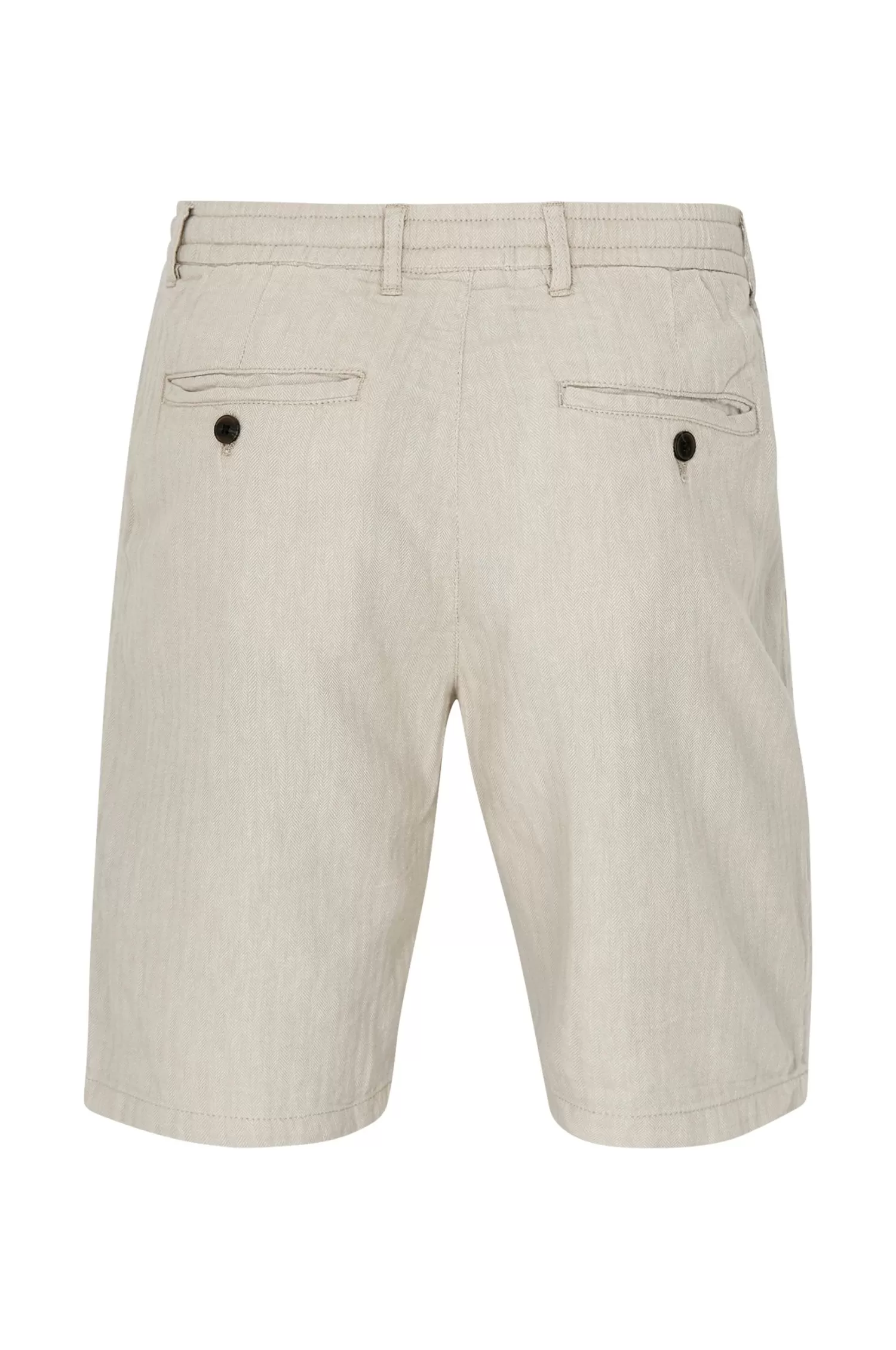 Lindbergh Shorts Linen Blend Herringbone Short Outlet