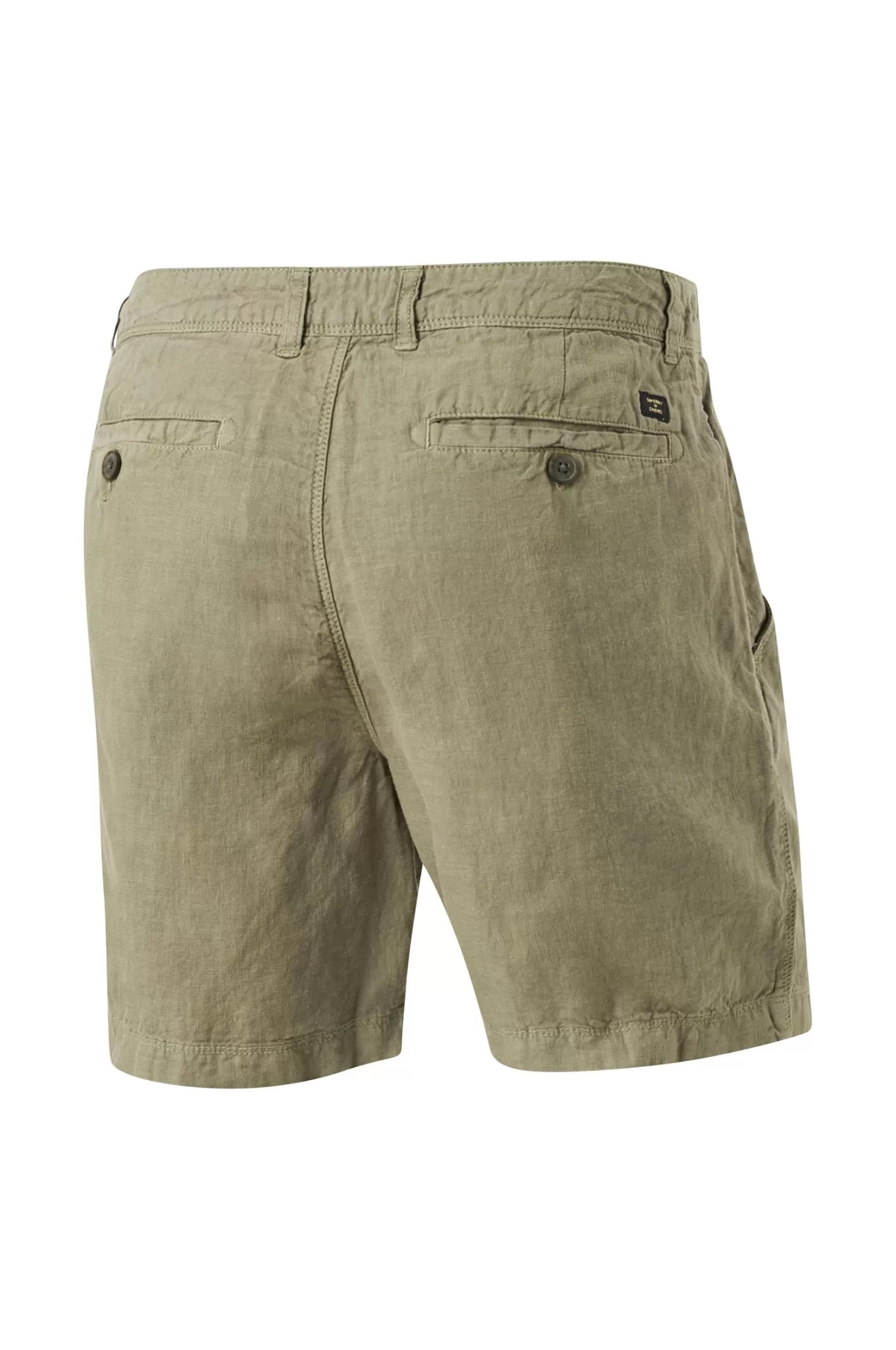 Superdry Shorts Studios Overdyed Linen Short Store