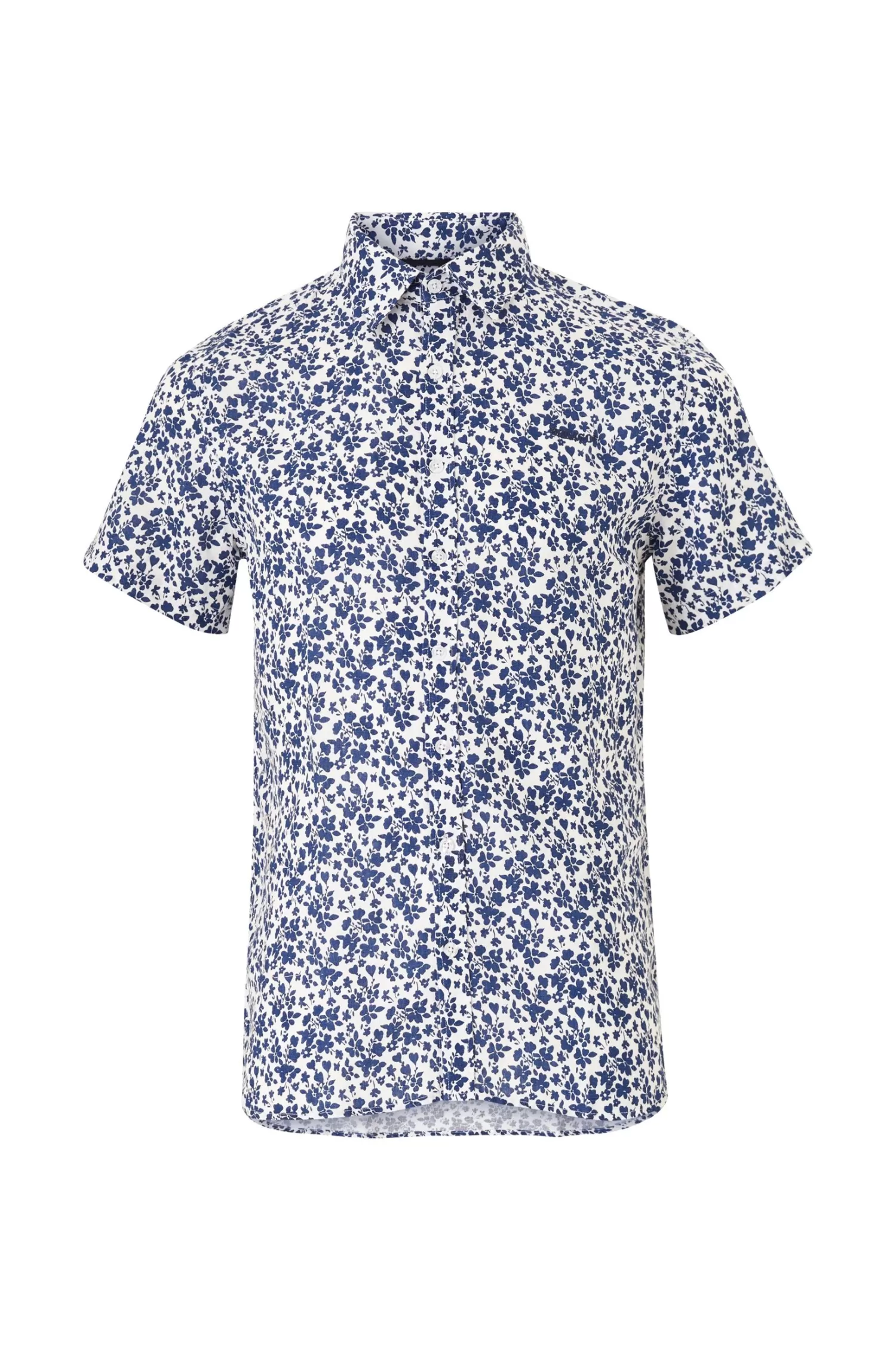 Sebago Skjorta Linen Shirt Short Sleeve Sale