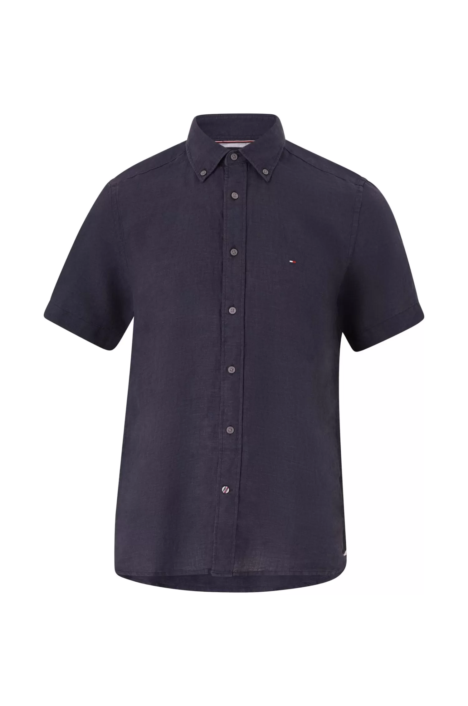 Tommy Hilfiger Skjorta Pigment Dyed Linen Rf Shirt S/S Store