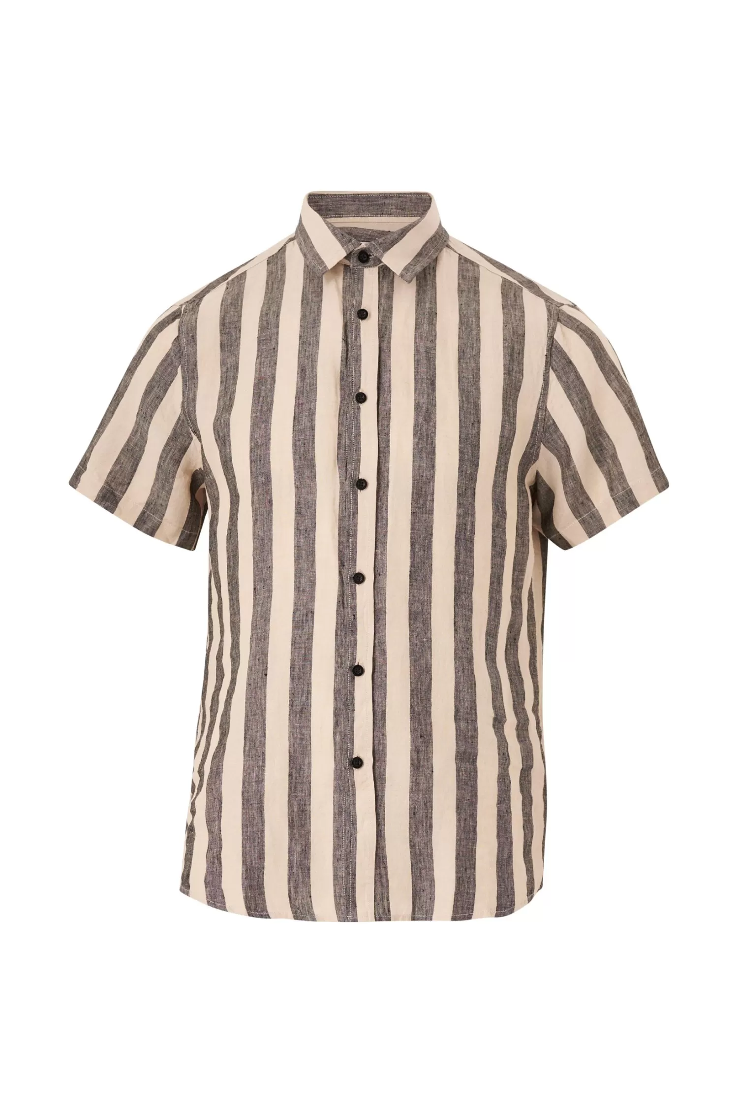 GABBA Skjorta Seoul Big Stripes Ss Shirt Shop