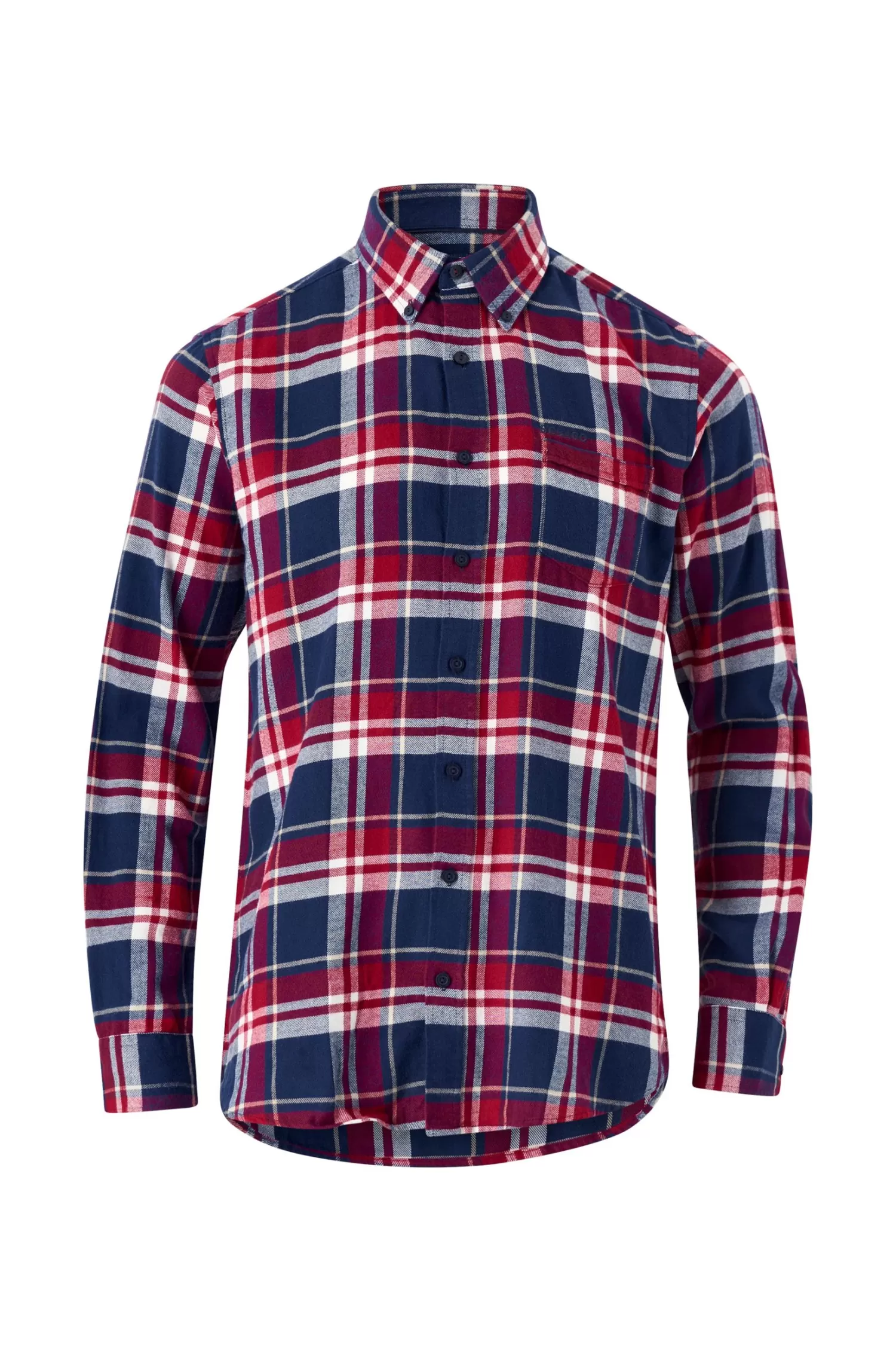Sebago Skjorta Tom Flannel Check Shirt New
