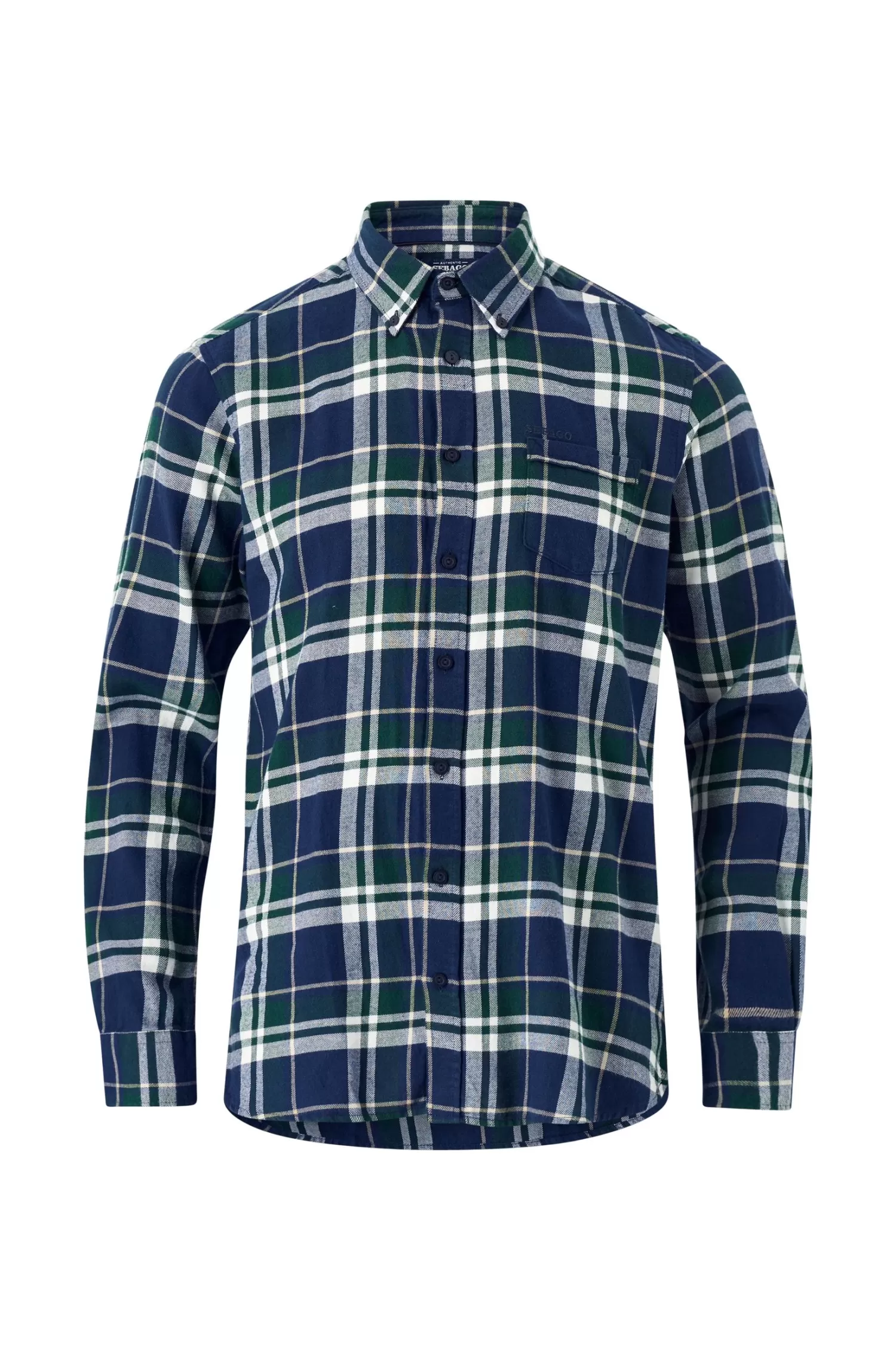 Sebago Skjorta Tom Flannel Check Shirt Clearance