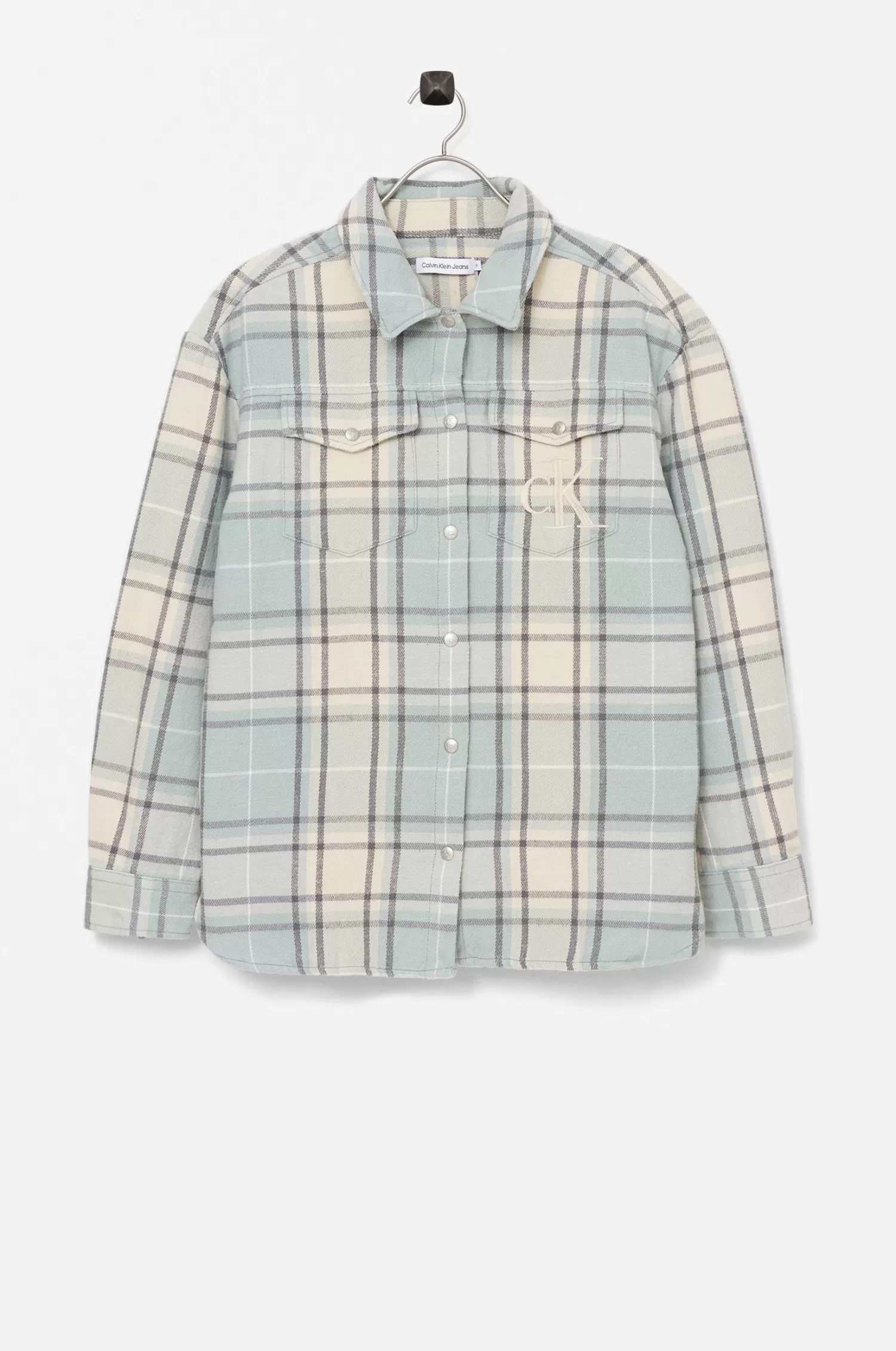 Calvin Klein Skjortjacka Check Overshirt Hot