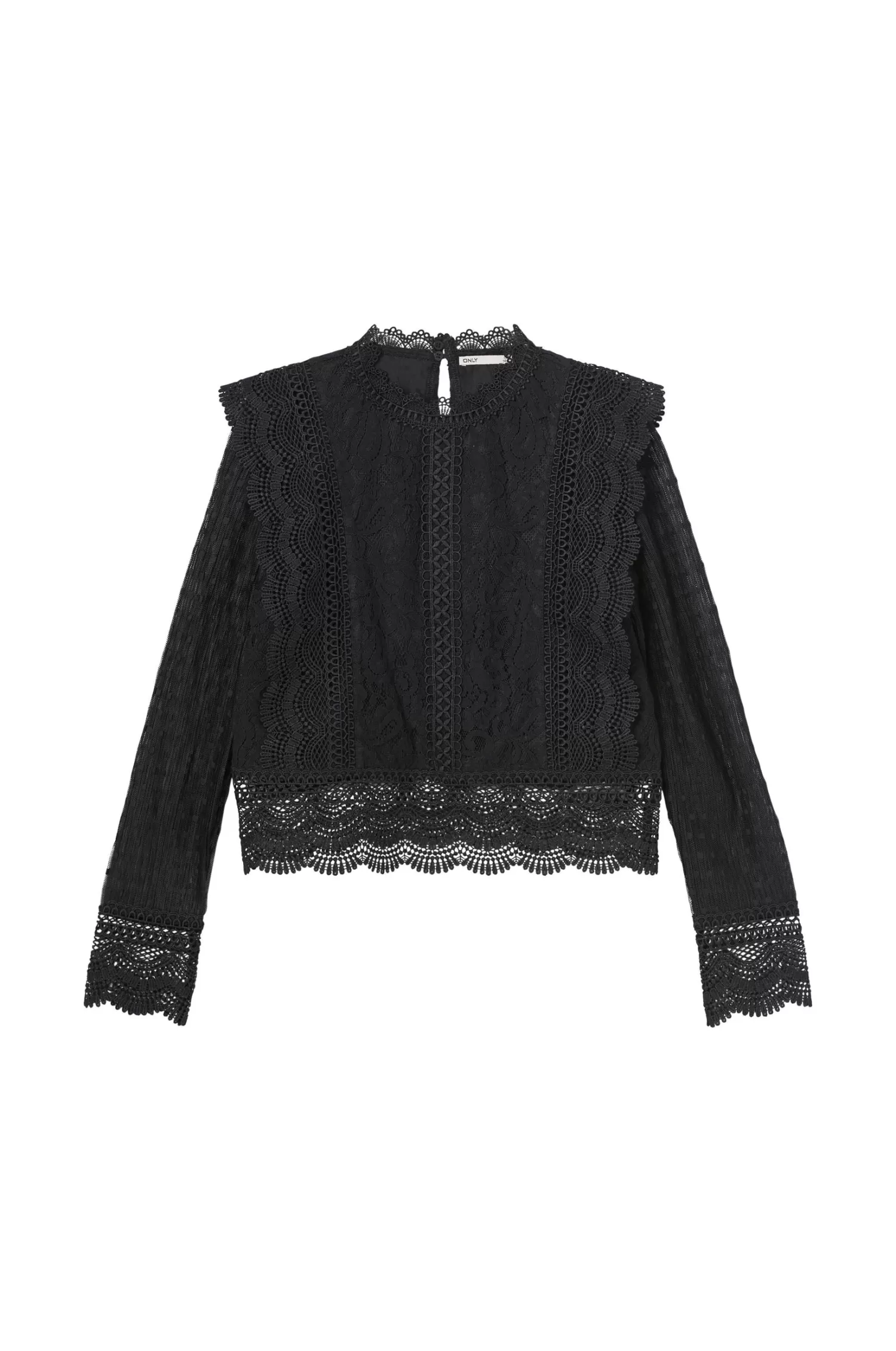 KIDS ONLY Spetsblus Kogeliana Ls Lace Top Wvn Best Sale