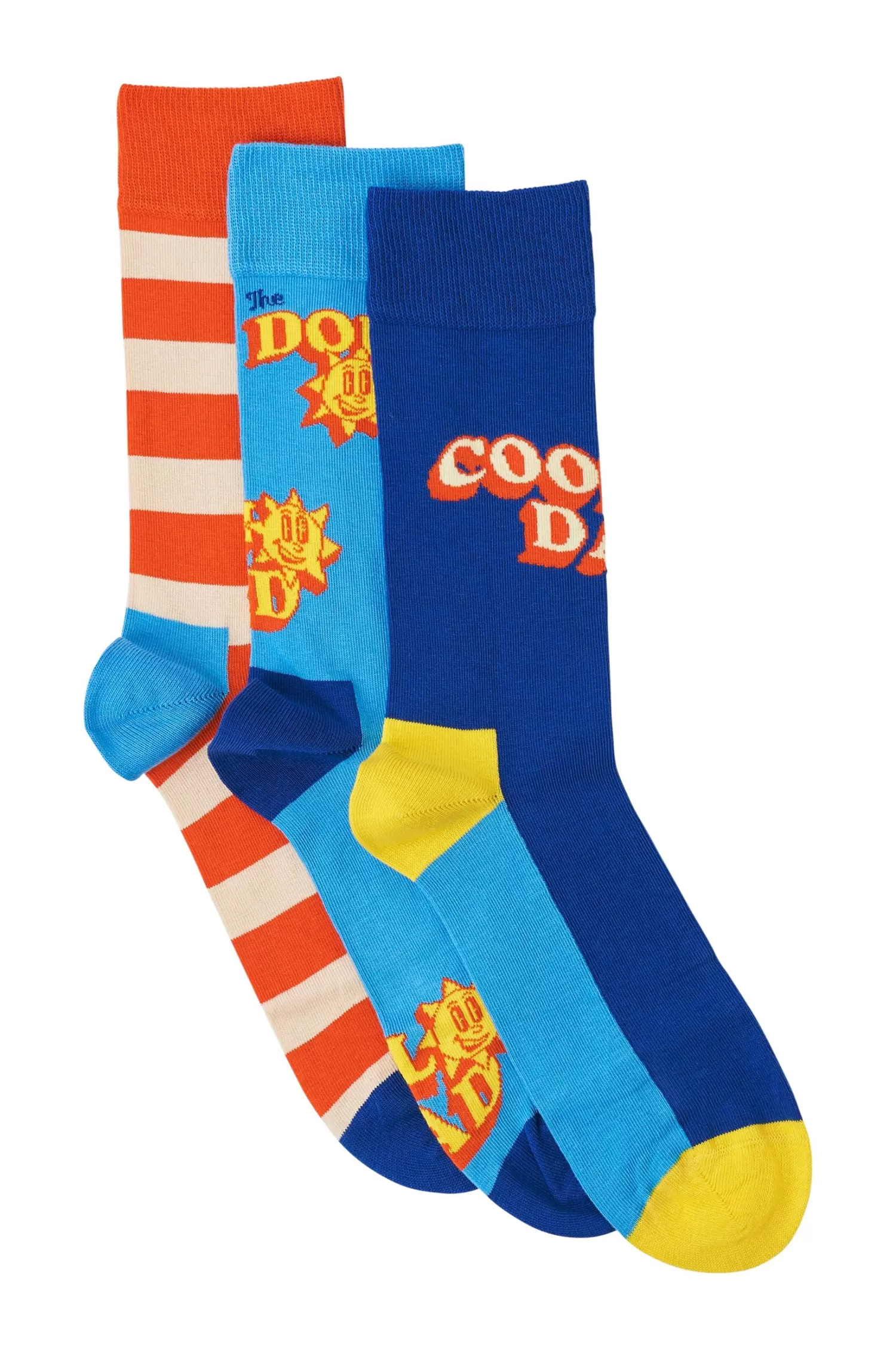 Happy Socks Strumpor 3-Pack Father Of The Year Socks Gift Set Sale