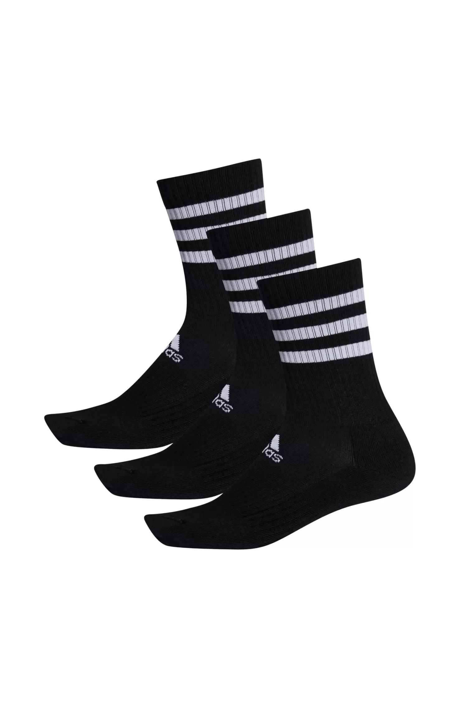 adidas Sport Performance Strumpor 3-Stripes Cushioned Crew Socks 3-Pack Flash Sale