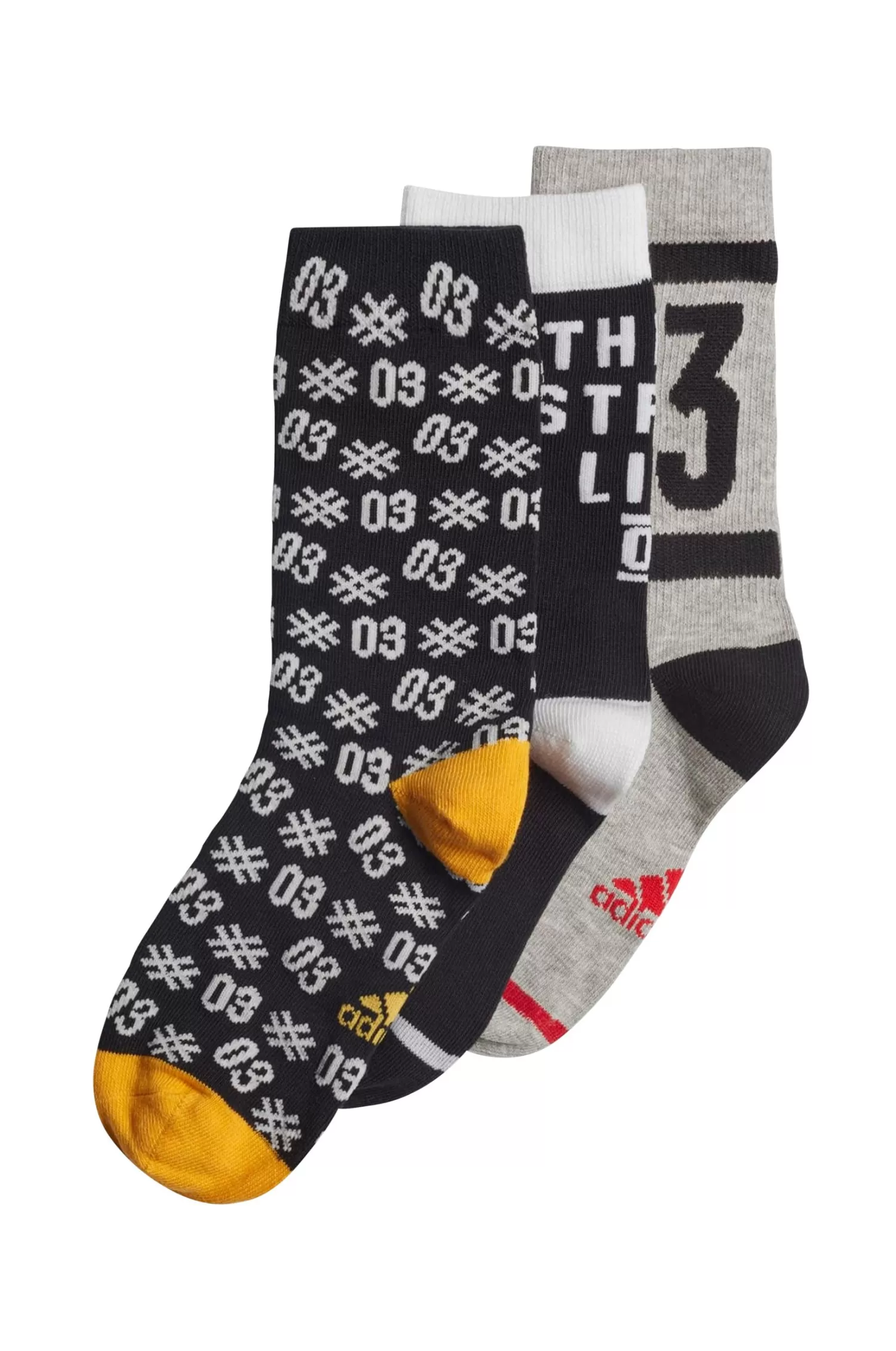 adidas Sport Performance Strumpor Graphic Socks 3-Pack Sale