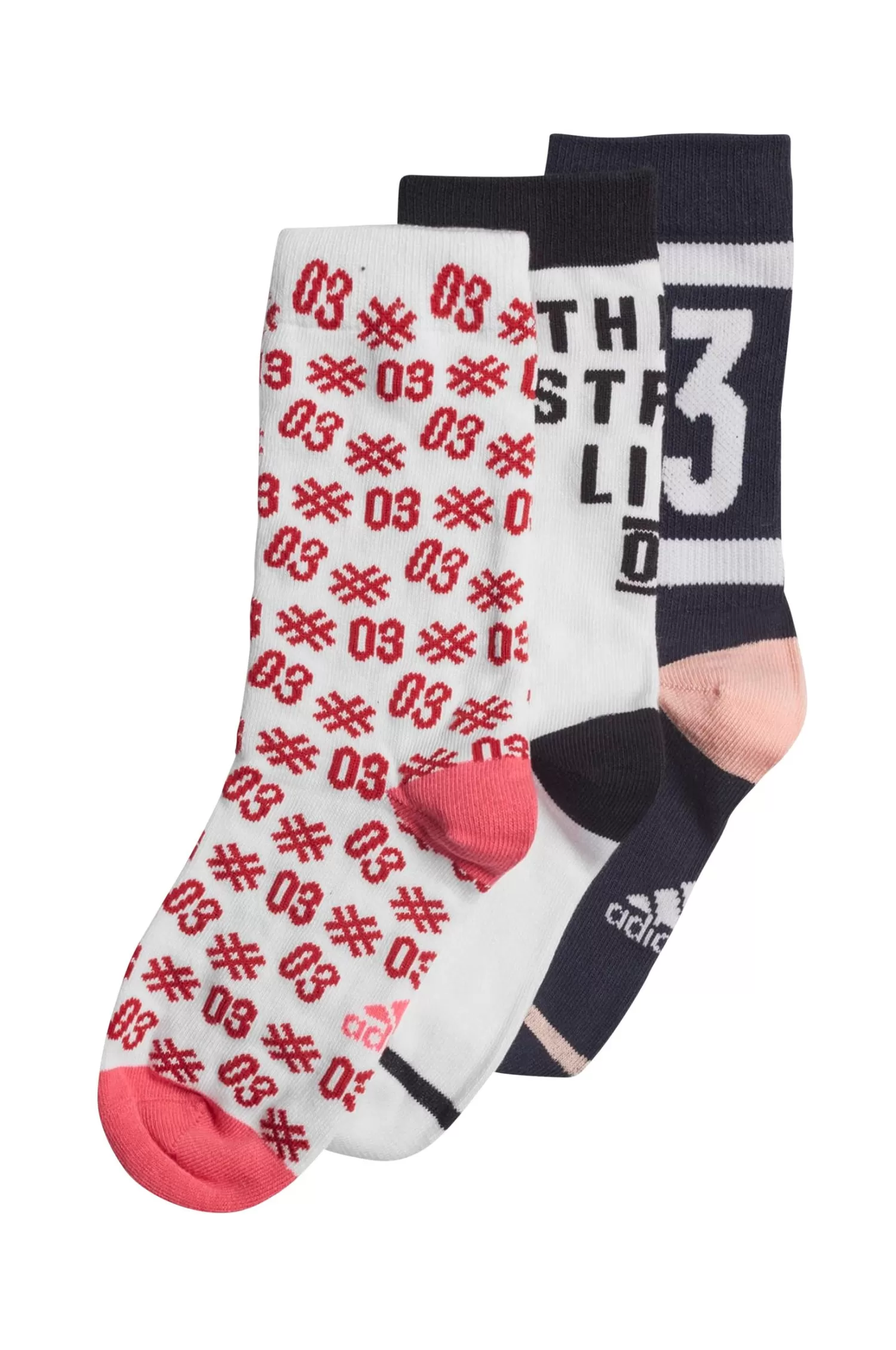adidas Sport Performance Strumpor Graphic Socks 3-Pack Hot