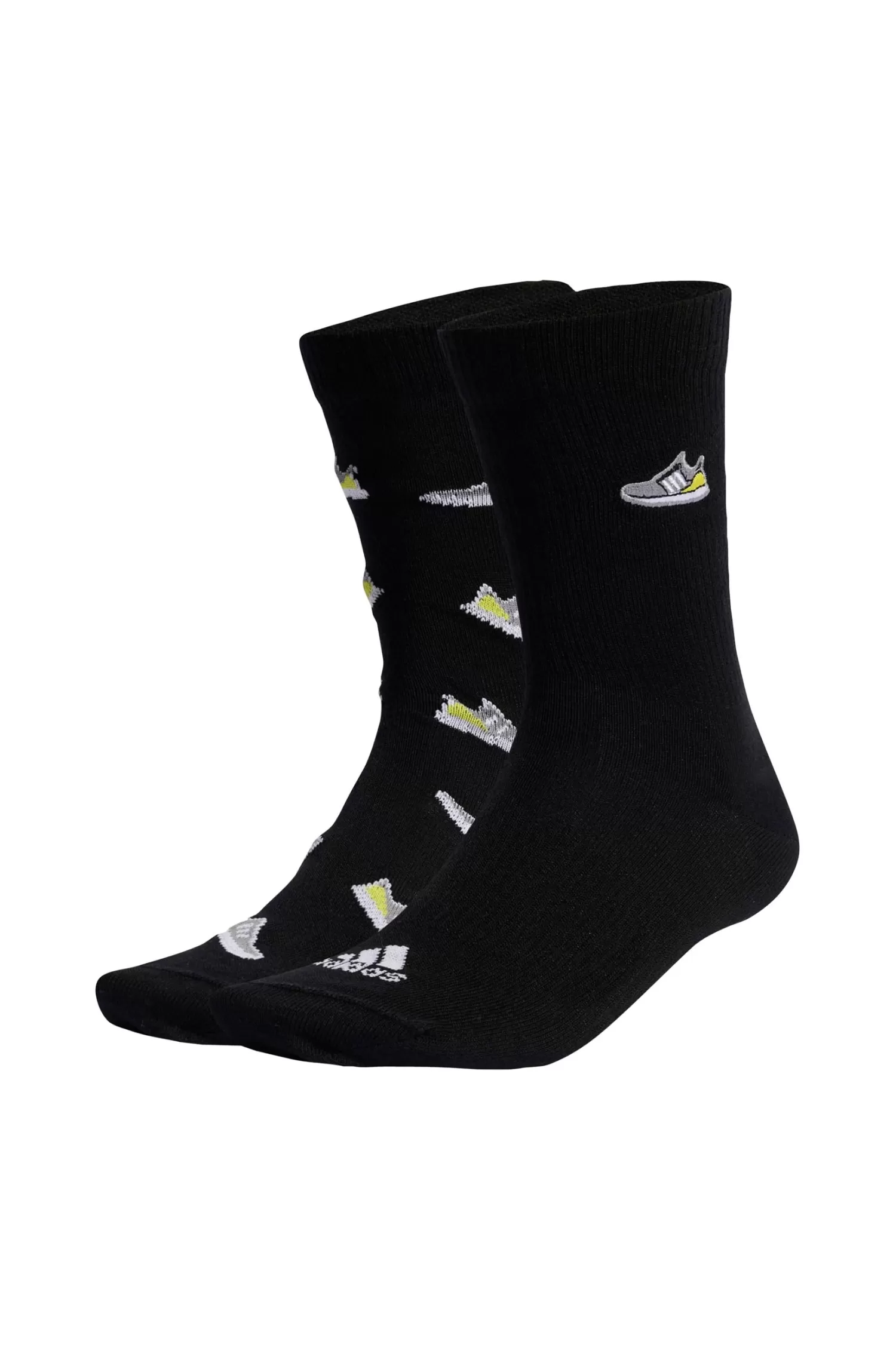 adidas Sport Performance Strumpor Run X Ultraboost Shoe Love Graphic Socks 2-Pack Fashion