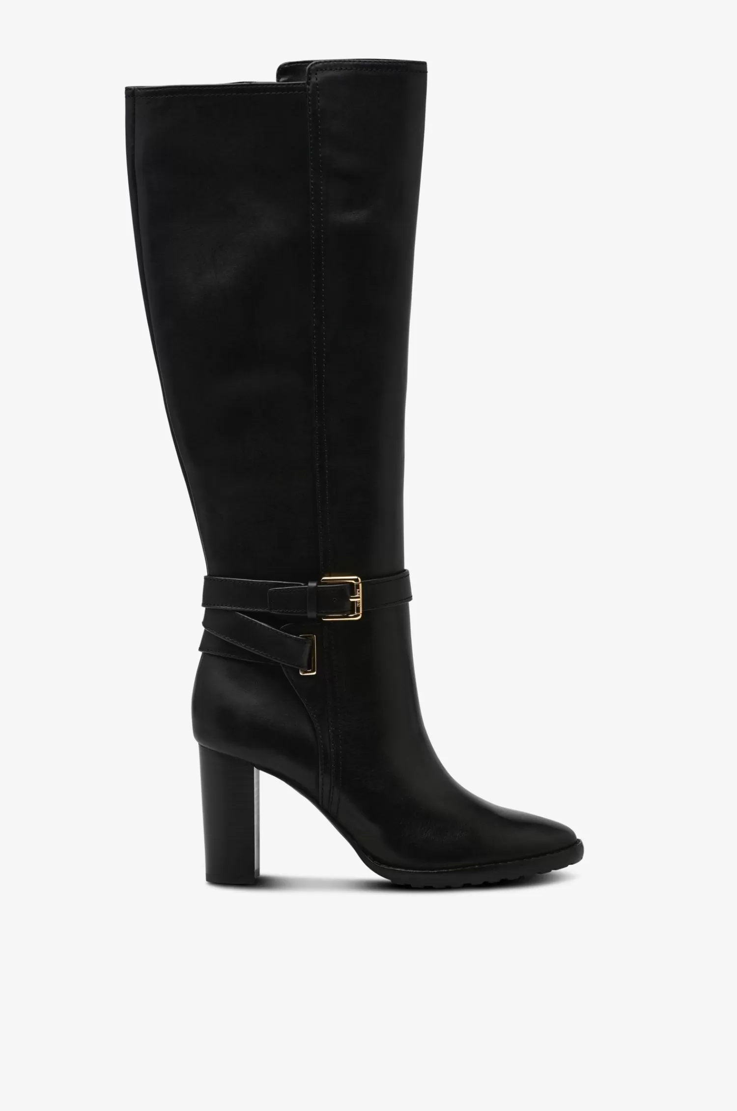 Dam Lauren Ralph Lauren Stövlar Burnished Calf Manchester Tall