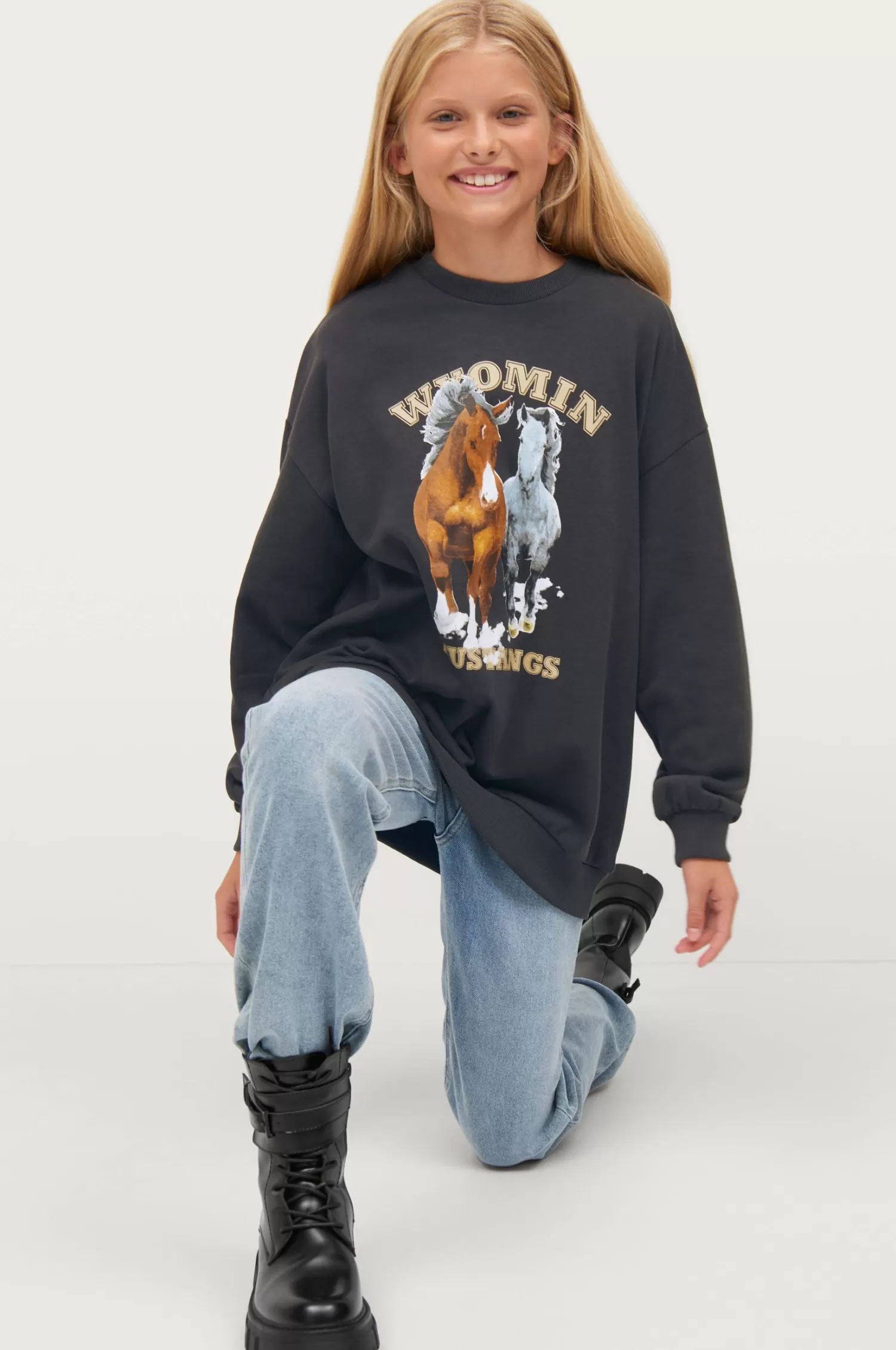 Ellos Sweatshirt Beata B Girl Fashion