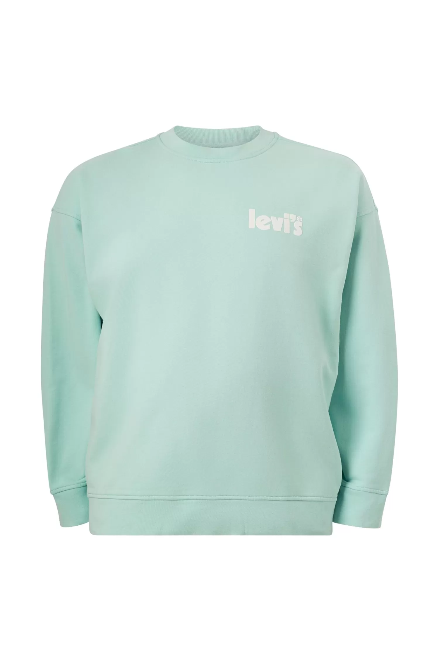 Levi's Sweatshirt Big Relaxed Graphic Crew Plus New