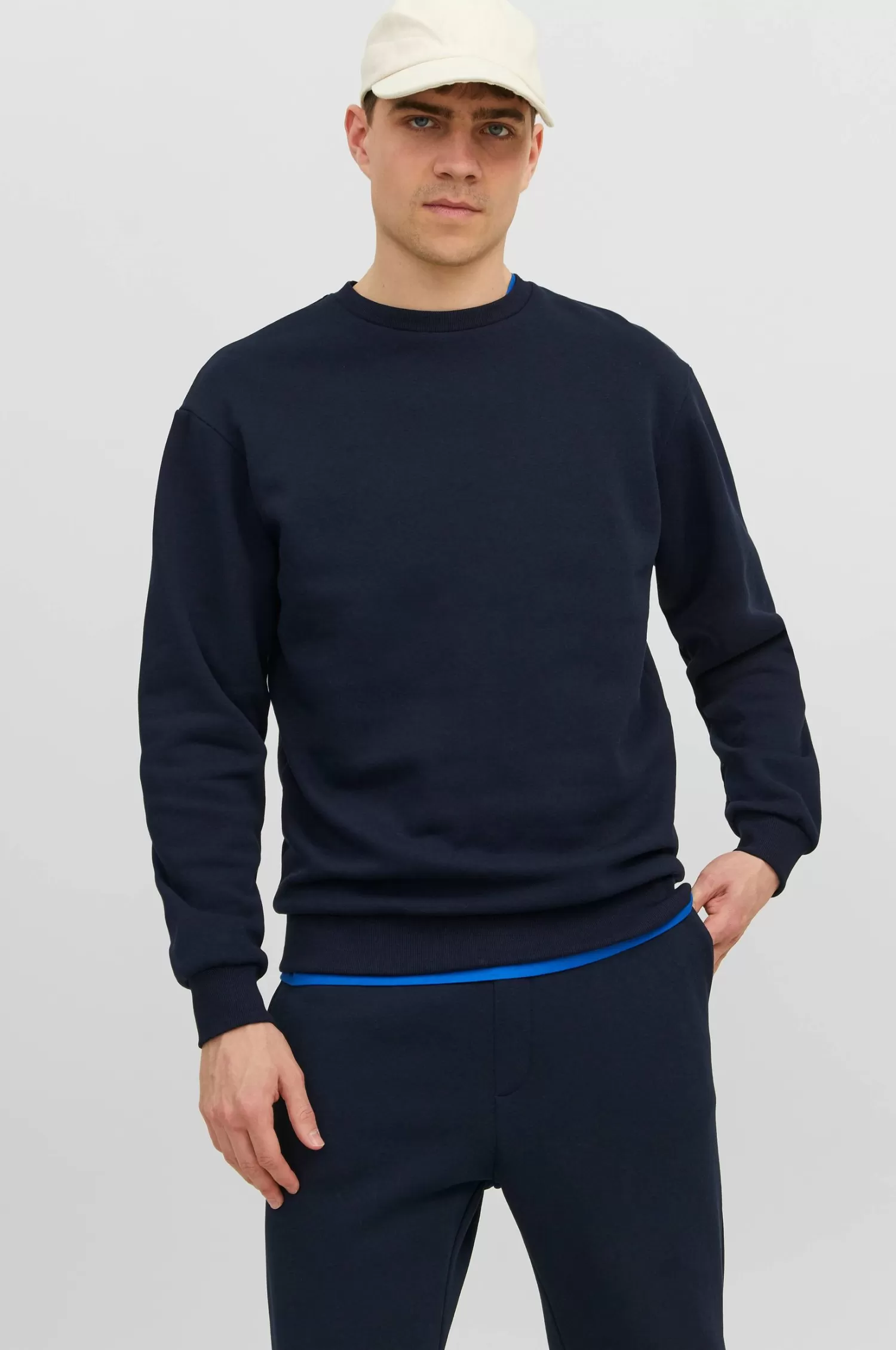 Jack & Jones Sweatshirt Jjebradley Sweat Crew Cheap