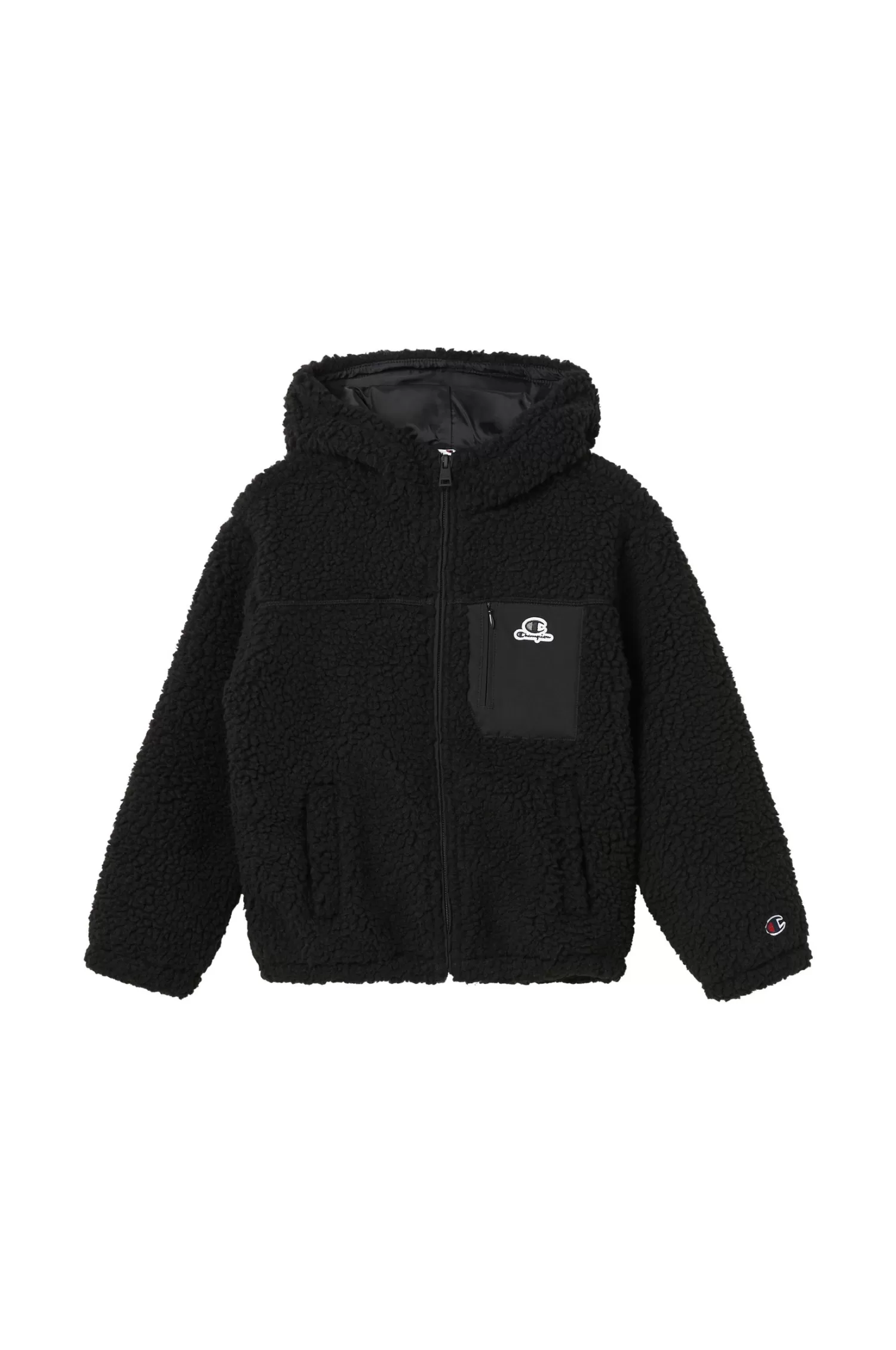Champion Teddyjacka Hooded Full Zip Sweatshirt Cheap