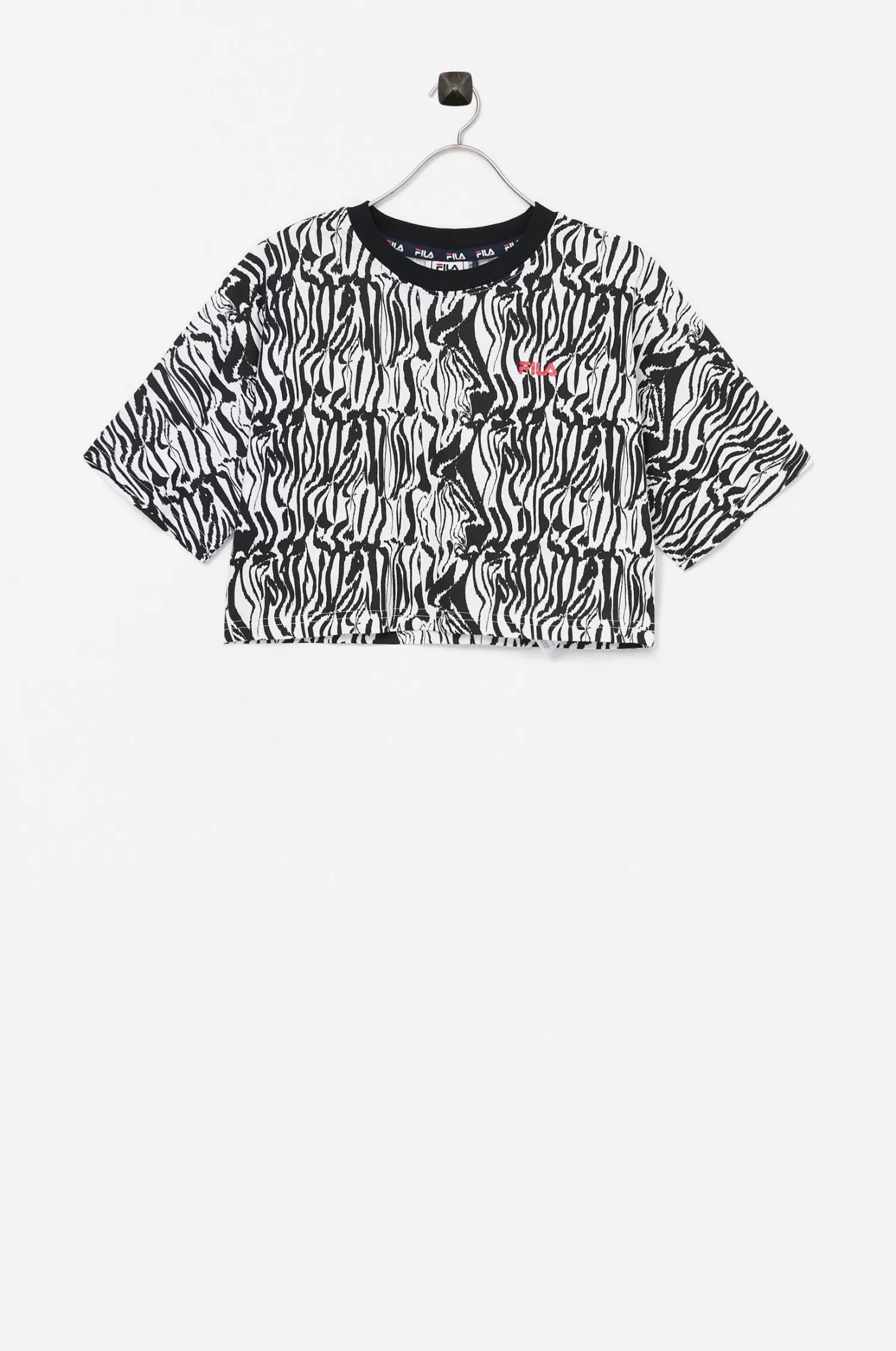 FILA Topp Brugy Aop Wide Cropped Tee Outlet