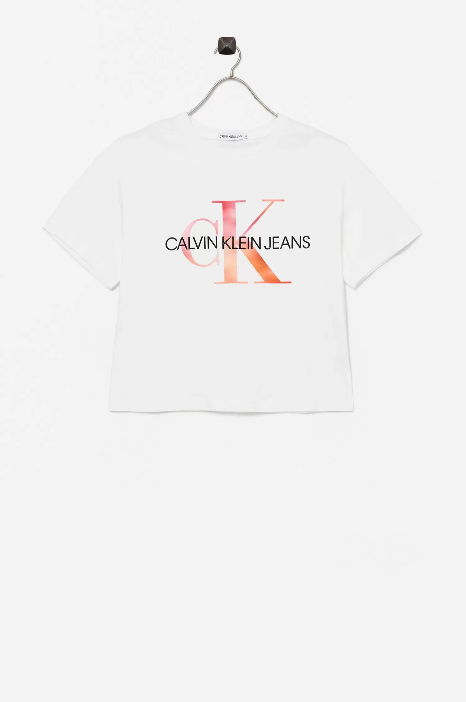 Calvin Klein Topp Distorted Monogram T-Shirt Outlet