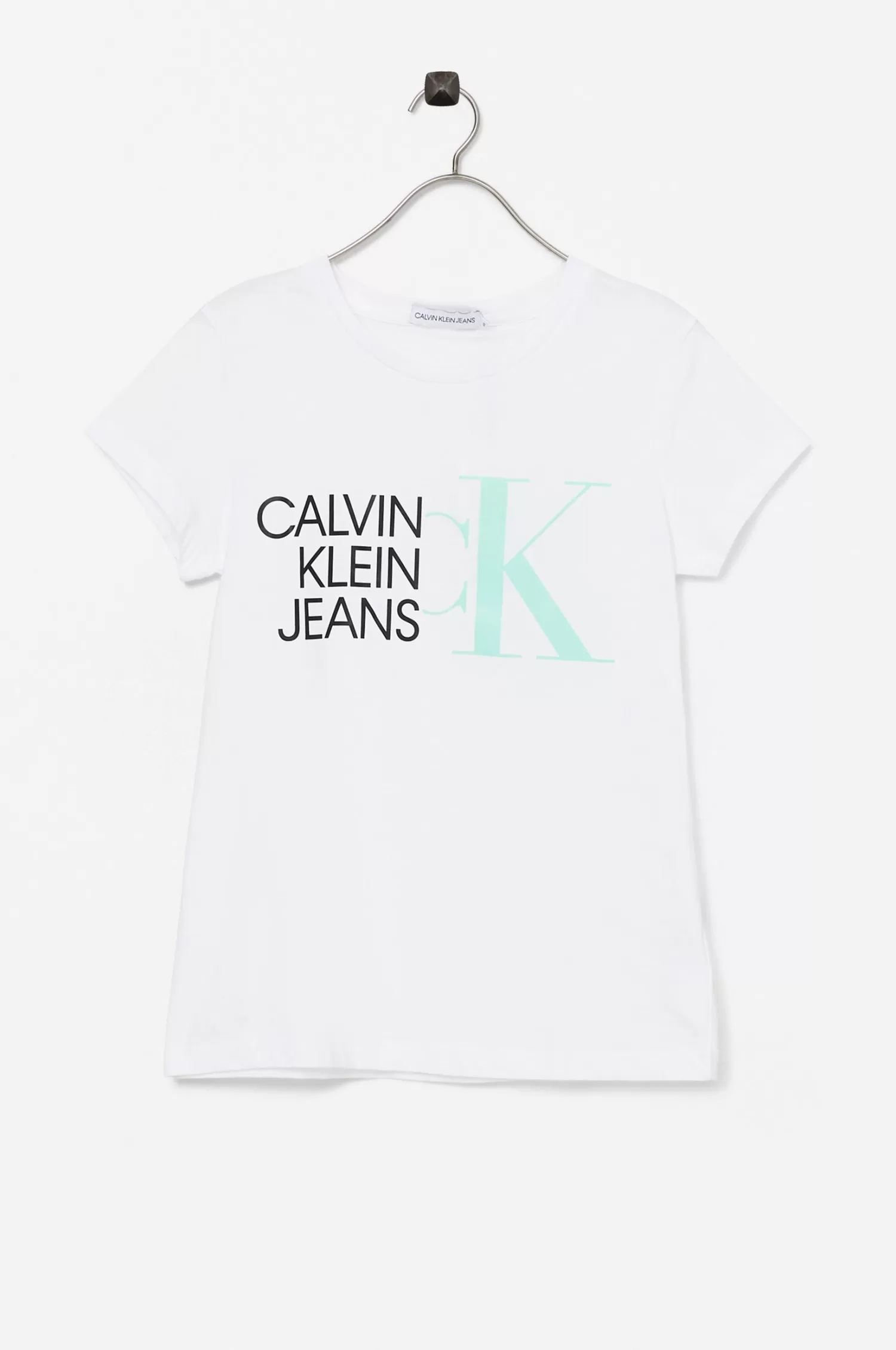 Calvin Klein Topp Hybrid Logo Slim T-Shirt Best