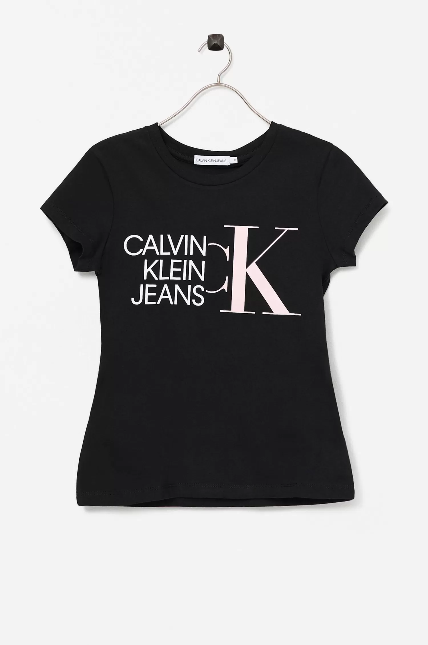 Calvin Klein Topp Hybrid Logo Slim T-Shirt Cheap