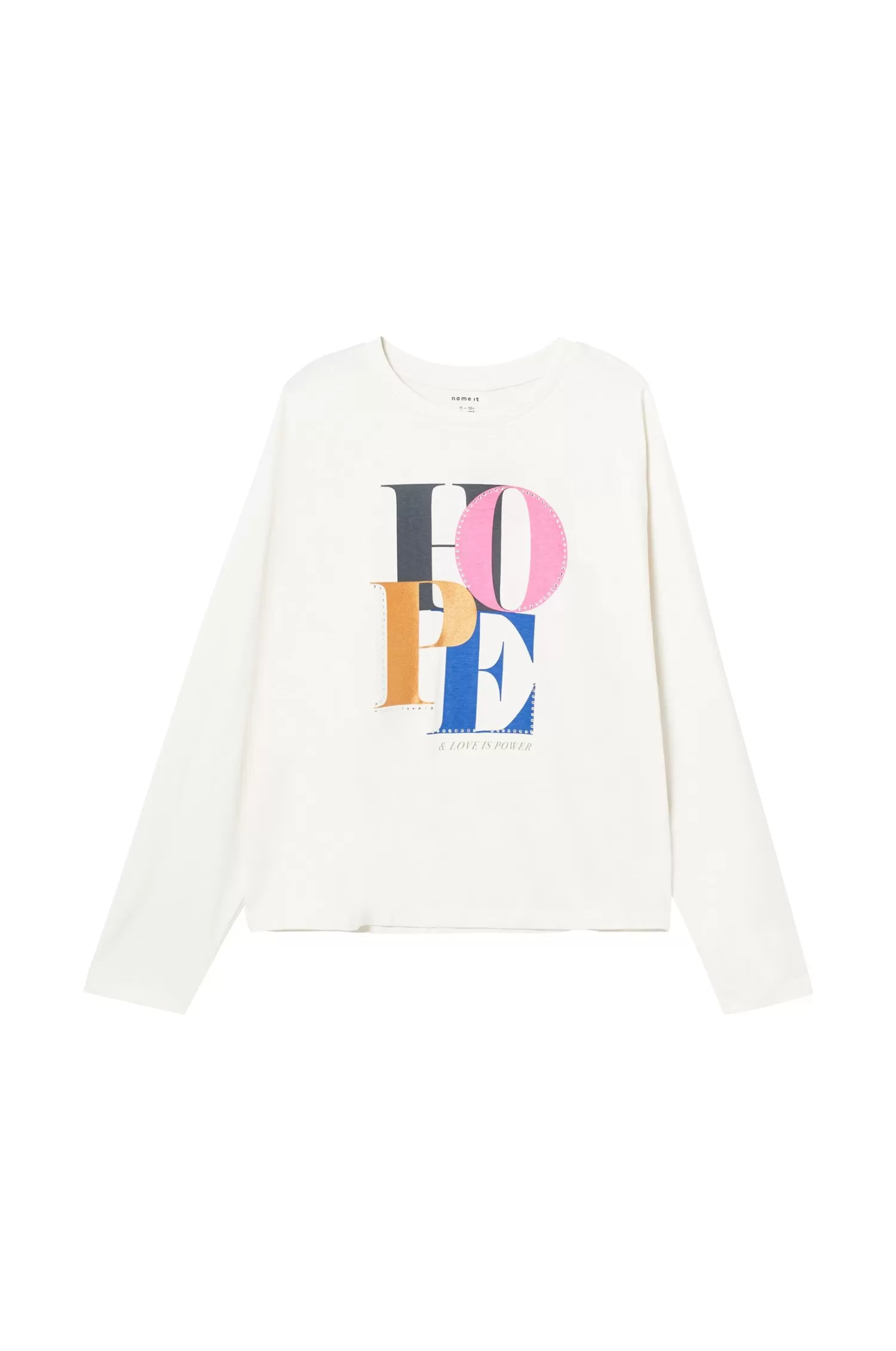 Name it Topp Nkfostuds Ls Loose Top Cheap