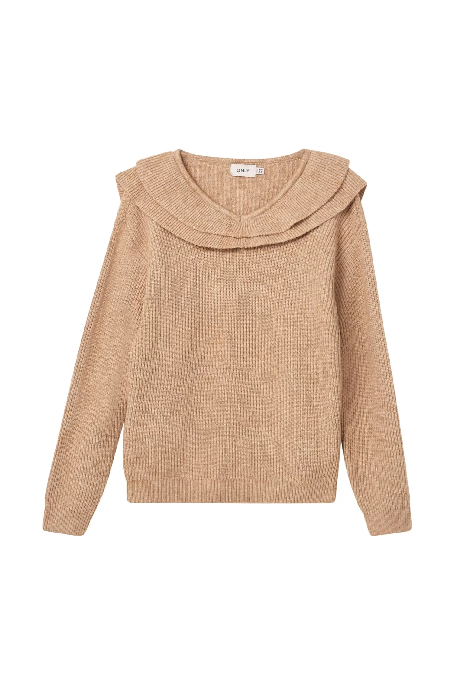 KIDS ONLY Troja Kogcathrine Ls Ruffle Pullover Knt Sale