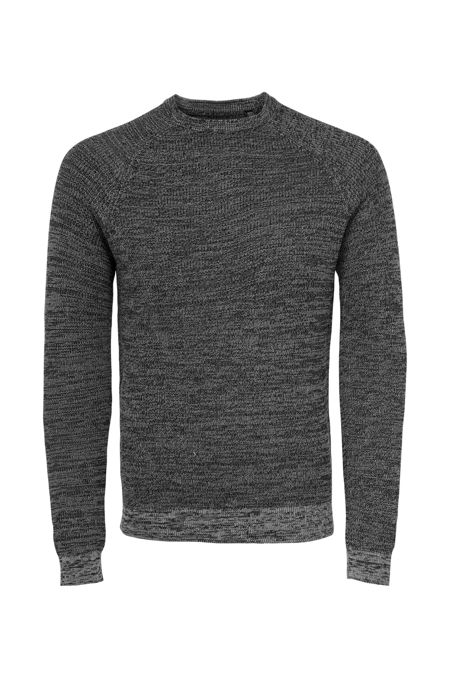ONLY & SONS Troja Onsdennis 12 Struc Raglan Crew Neck Flash Sale