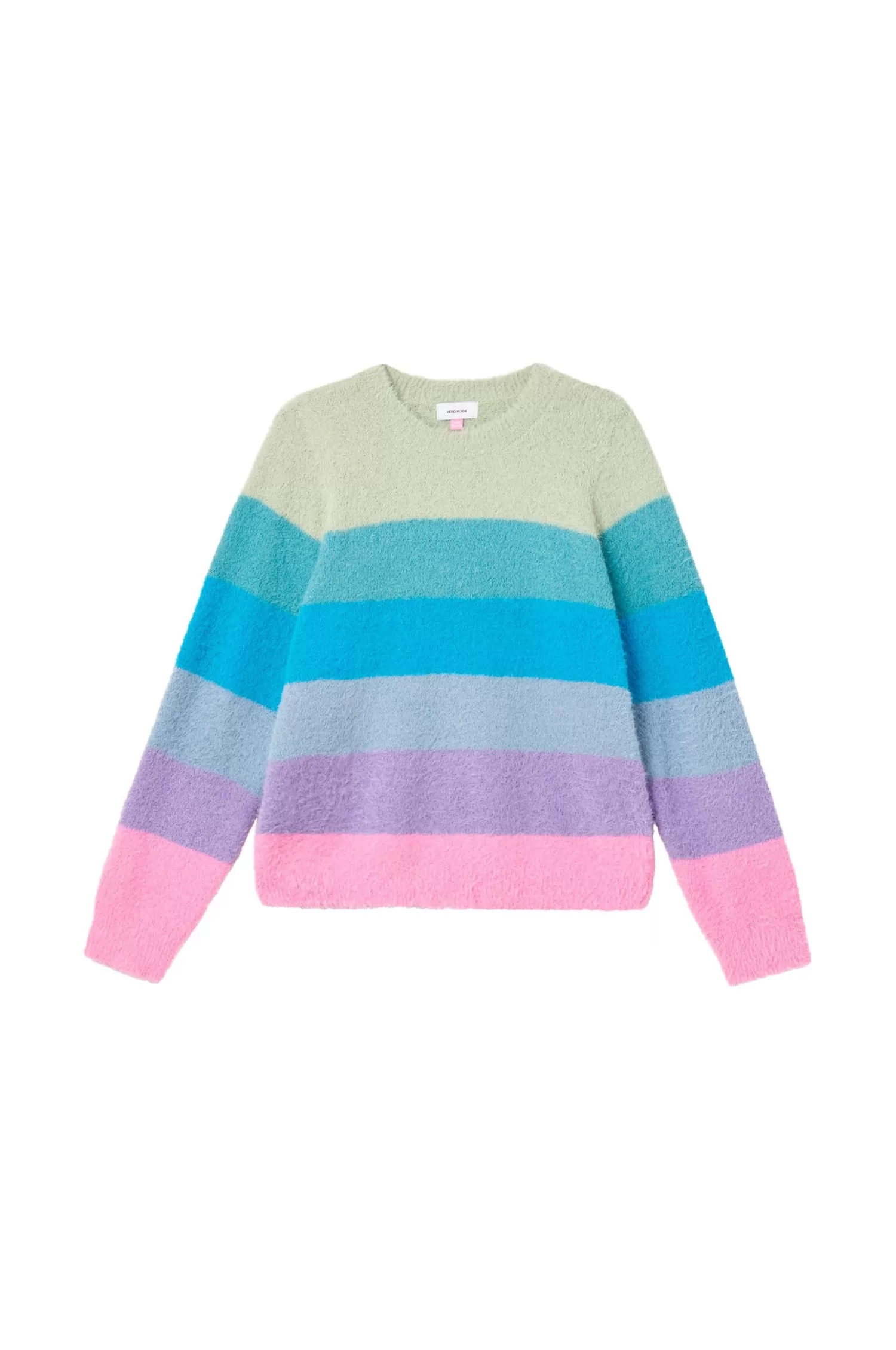 Vero Moda Troja Vmplume Ls O-Neck Stripe Blouse Girl Sale