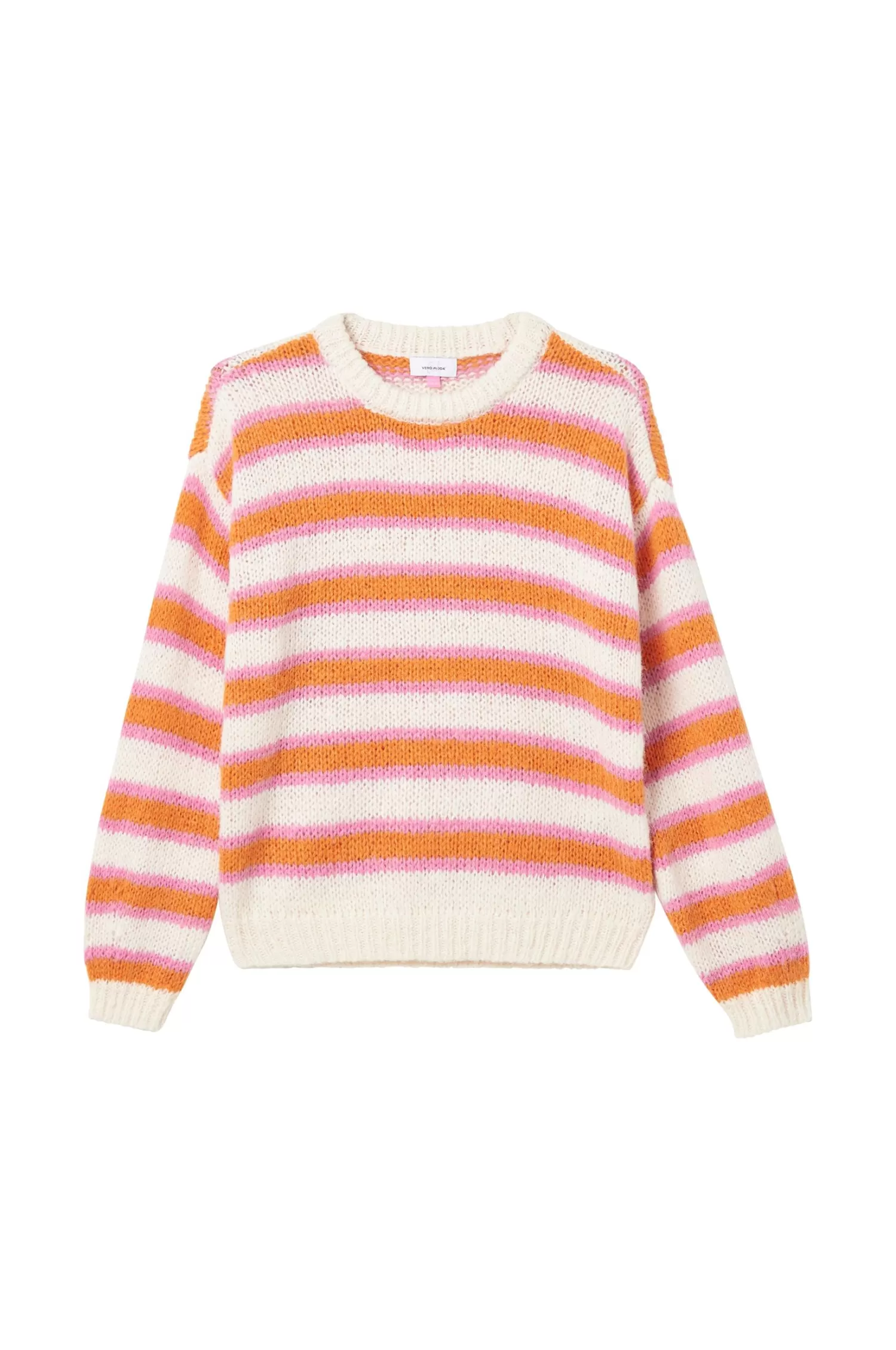 Vero Moda Troja Vmrhapsody Stripe O-Neck Pullover Discount
