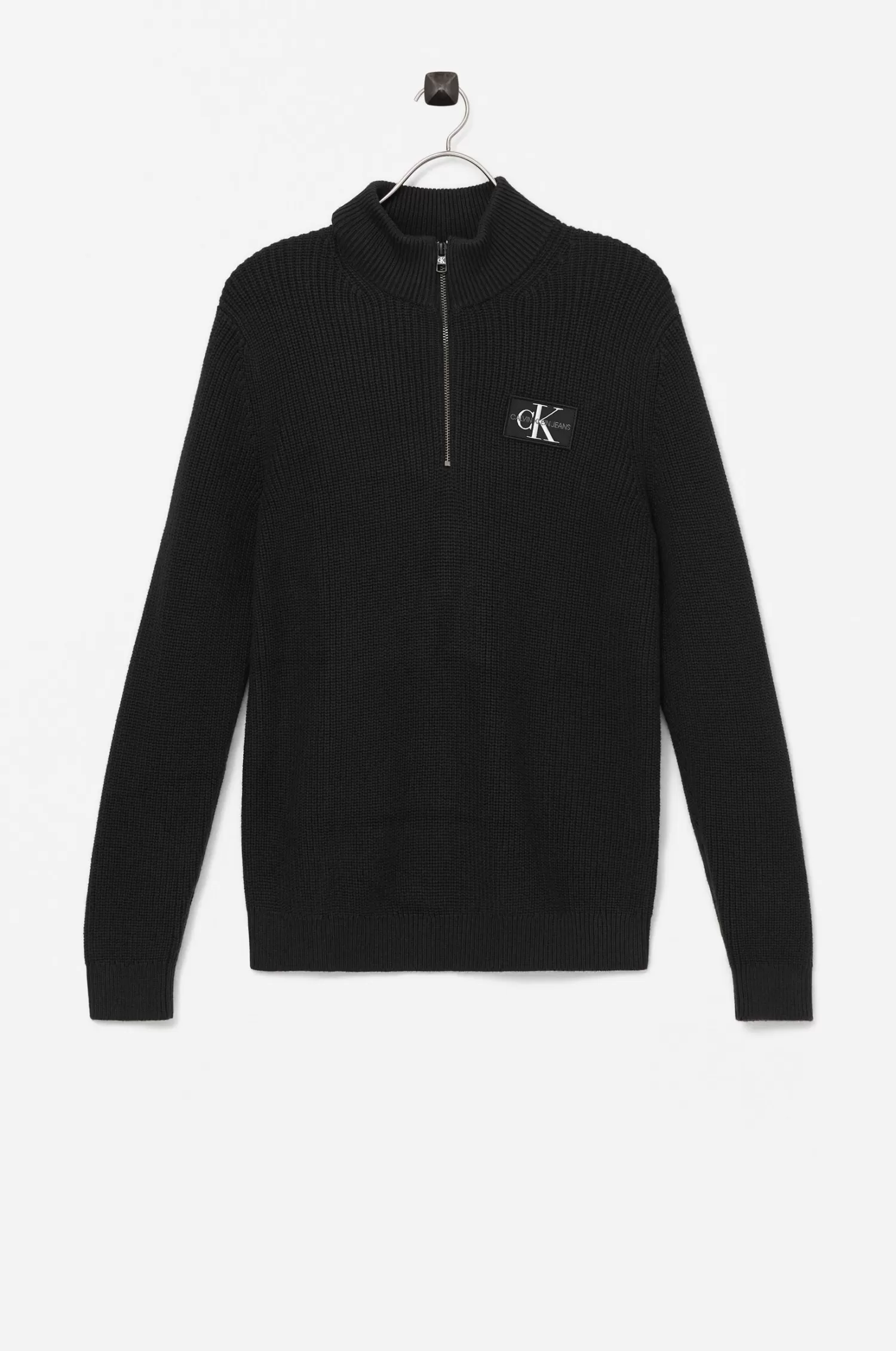 Calvin Klein Troja Zip Up Badge Sweater Best Sale