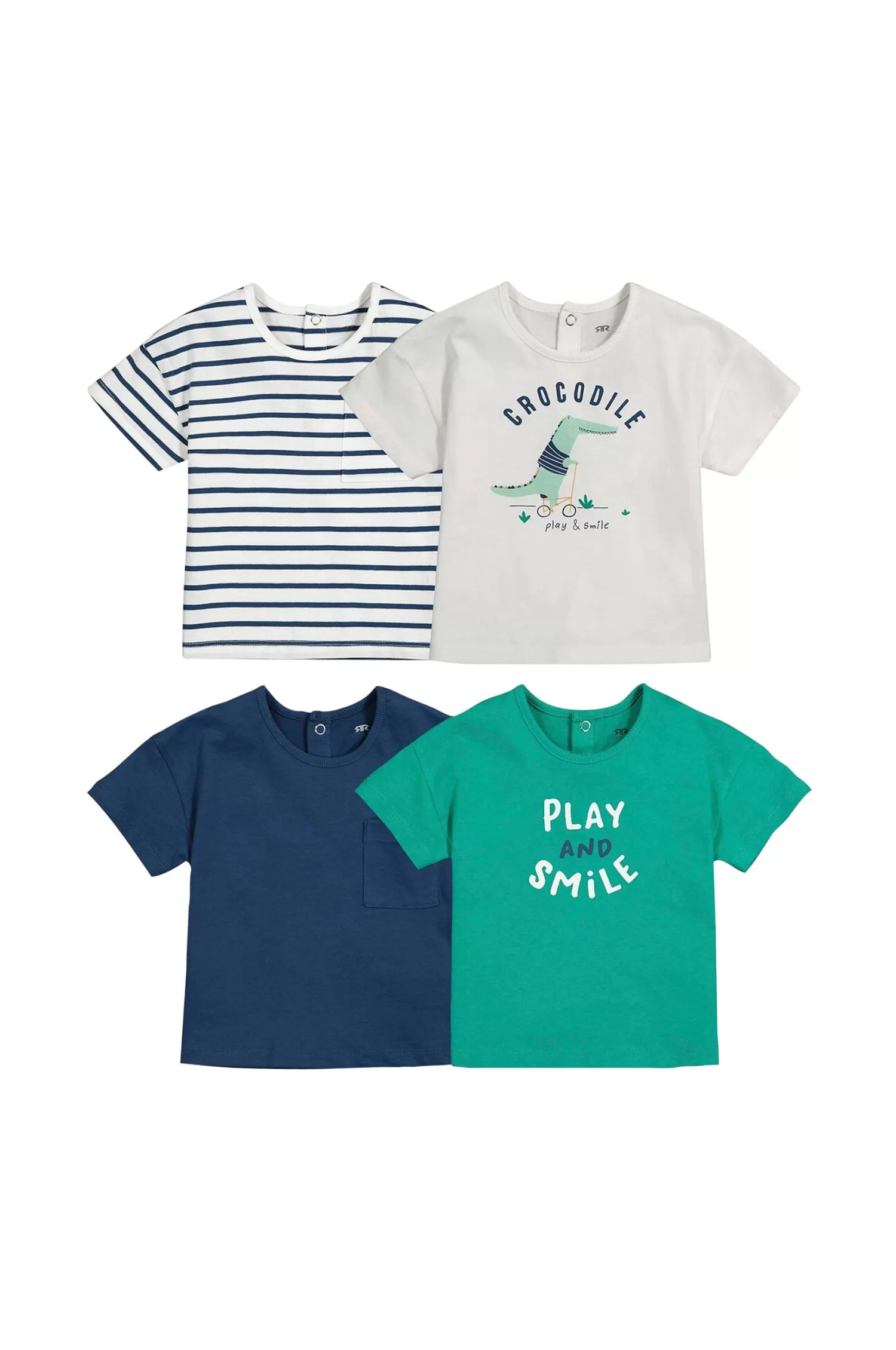 La Redoute T-Shirt, 4-Pack Cheap