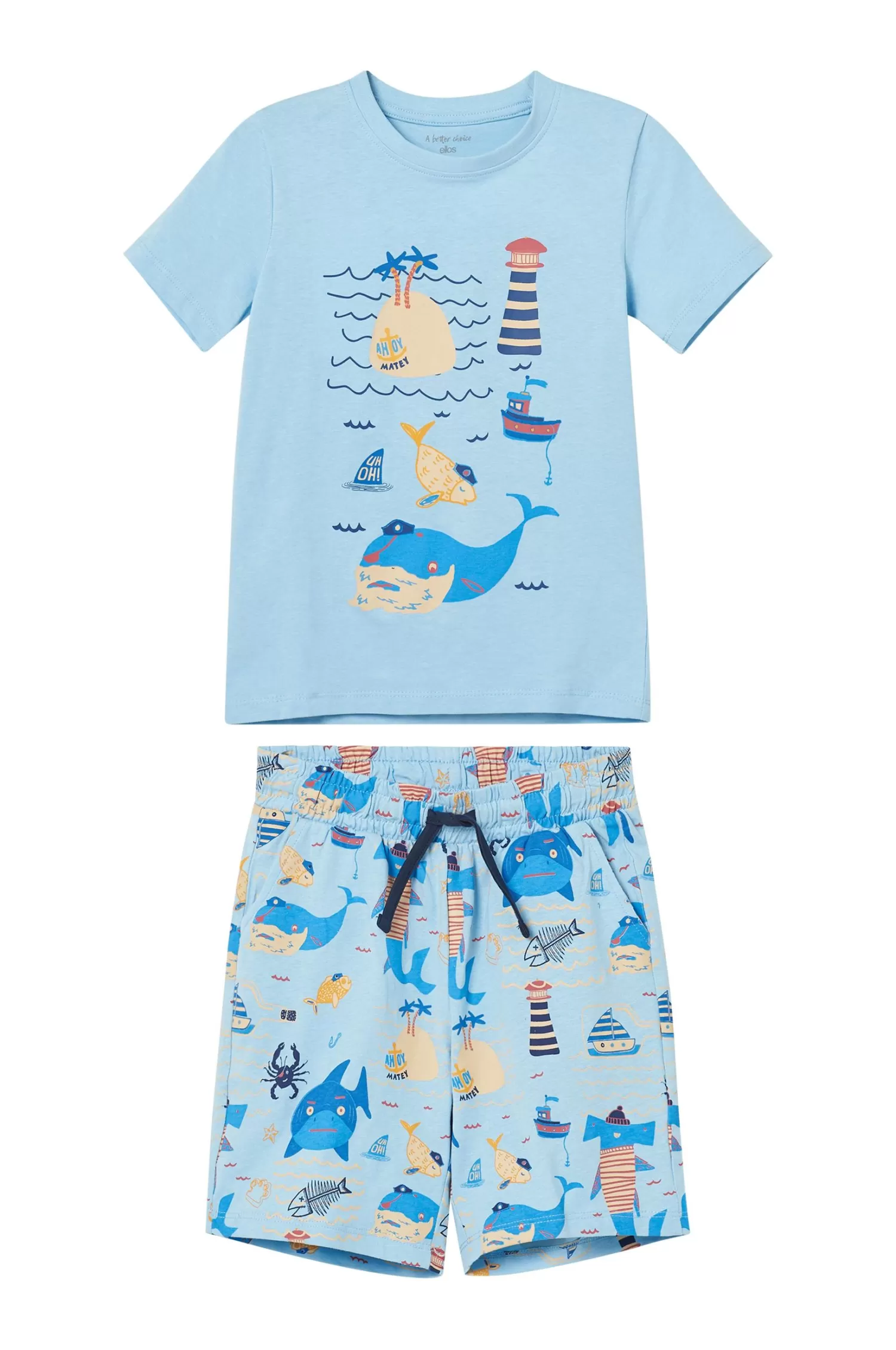 Ellos T-Shirt + Shorts Joel Clearance