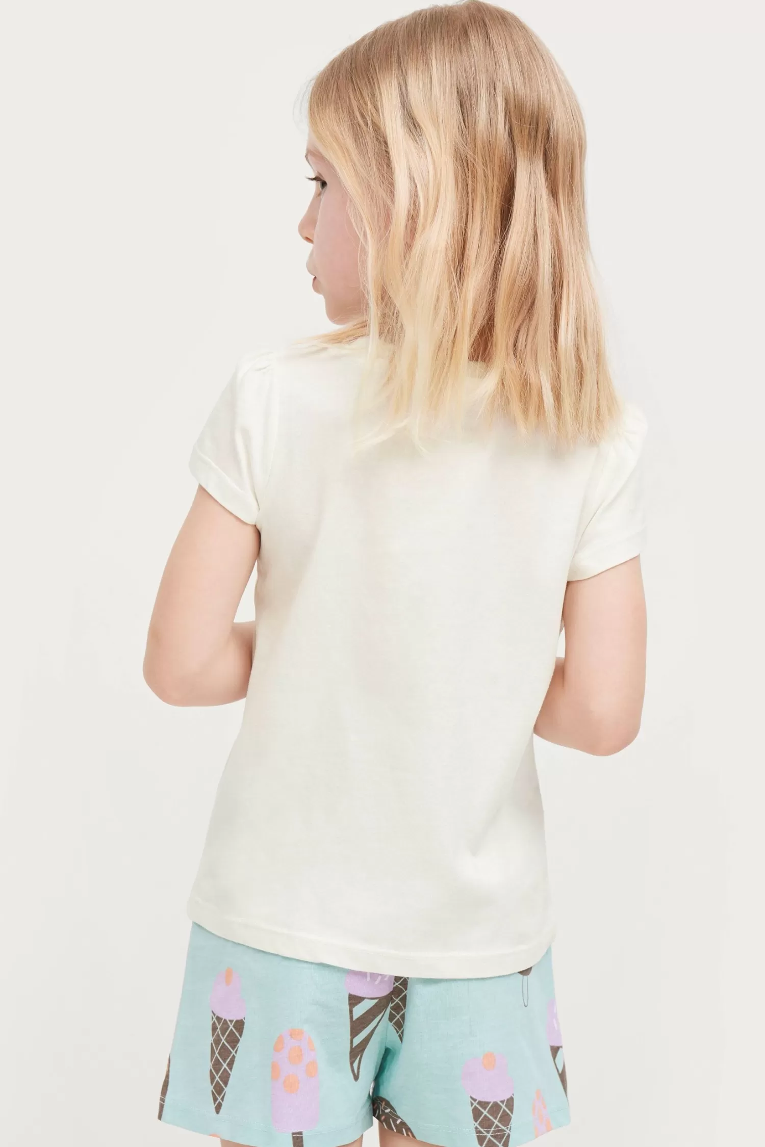 Ellos T-Shirt + Shorts Malva Outlet