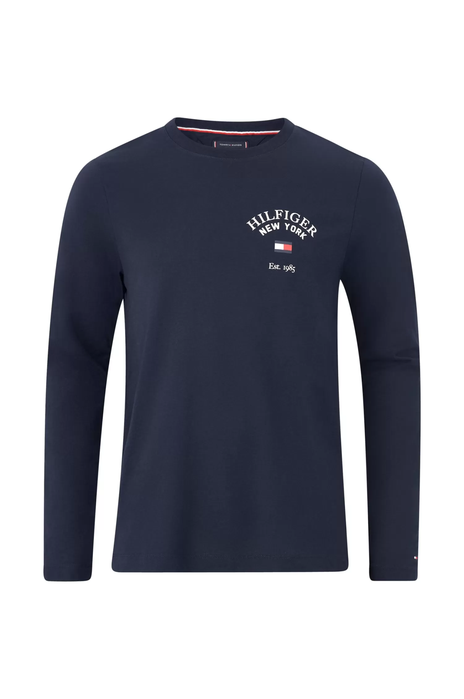 Tommy Hilfiger T-Shirt Arch Varsity Ls Tee Flash Sale