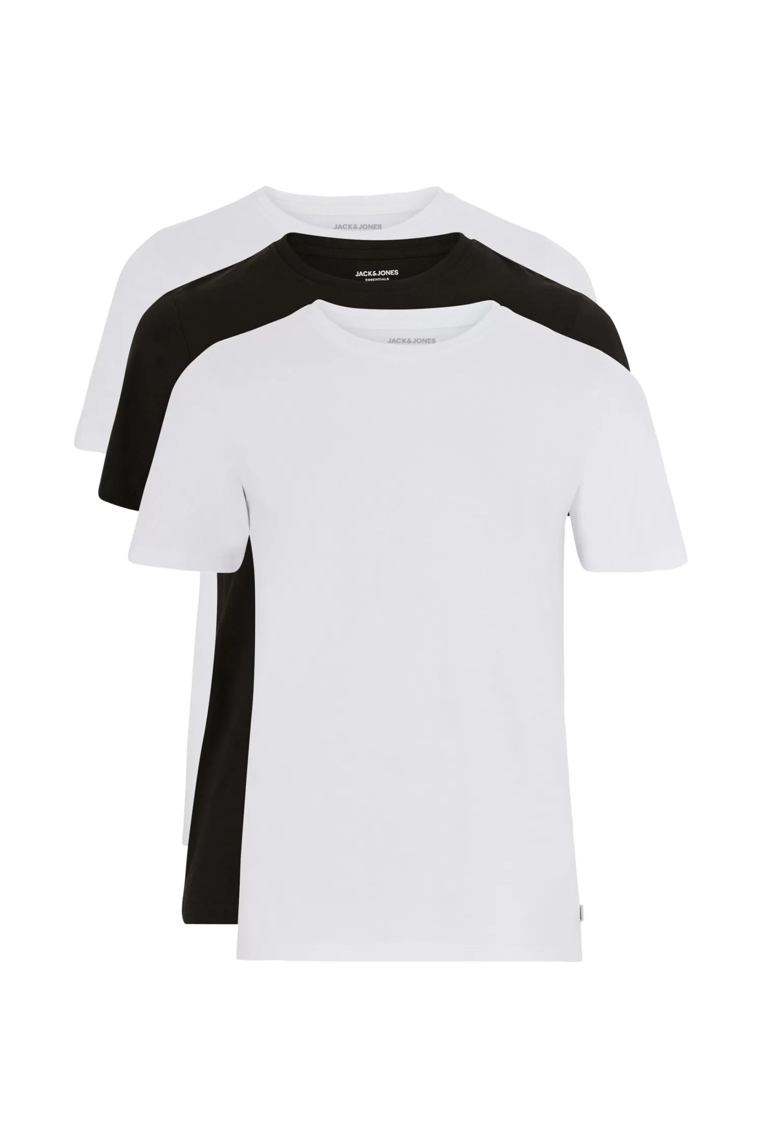 Jack & Jones T-Shirt Jjeorganic Basic Tee Ss 3-Pack Shop