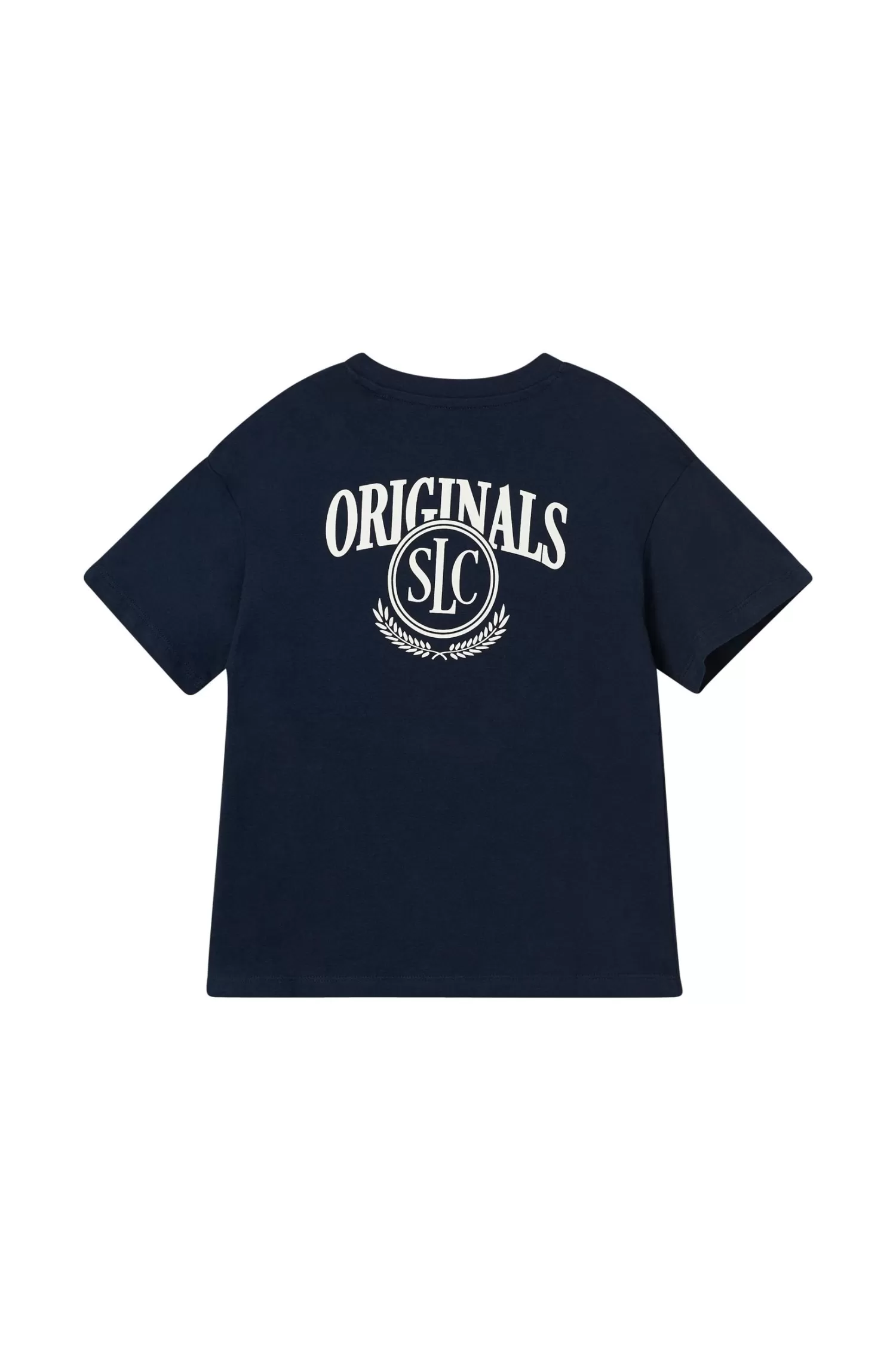 Jack & Jones T-Shirt Jorbrink Crest Back Tee Ss Crew Neck Discount