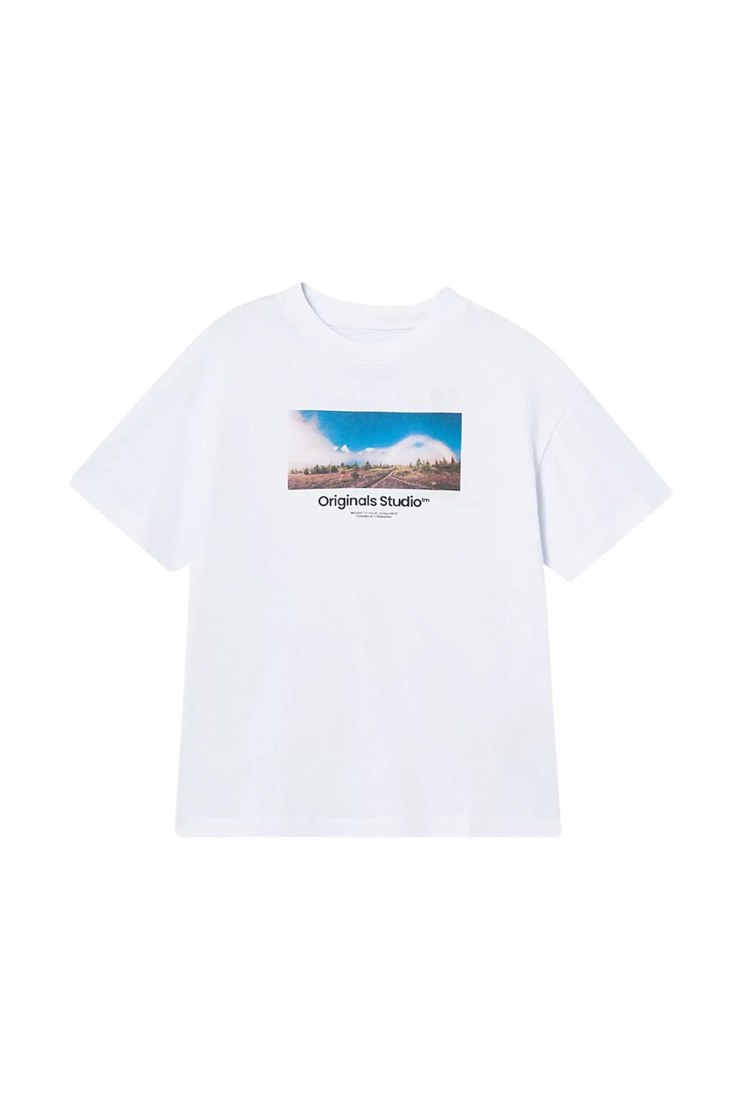 Jack & Jones T-Shirt Jorvesterbro Photo Ss Tee Crew Neck Fashion