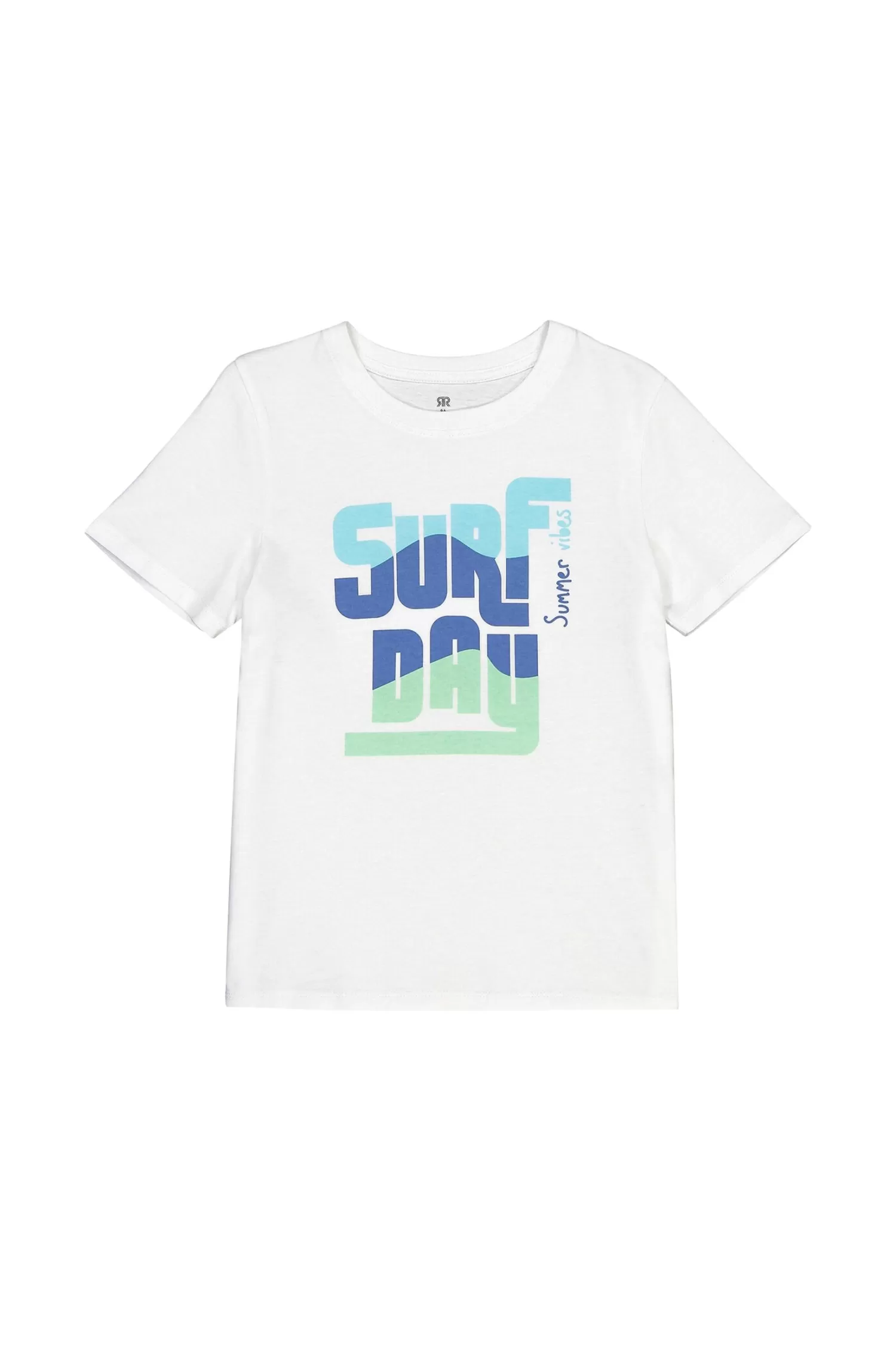La Redoute T-Shirt Med Rund Halsringning Och Tryck, Ekologisk Bomull Flash Sale