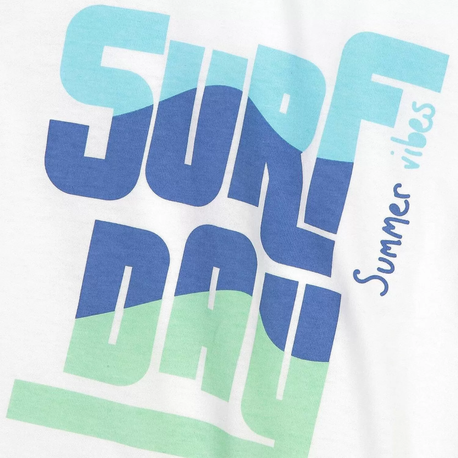 La Redoute T-Shirt Med Rund Halsringning Och Tryck, Ekologisk Bomull Flash Sale