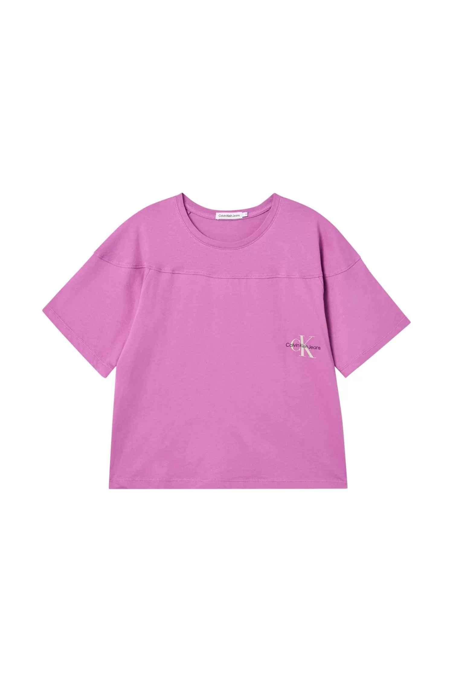 Calvin Klein T-Shirt Monogram Off Placed Ss T-Shirt Best