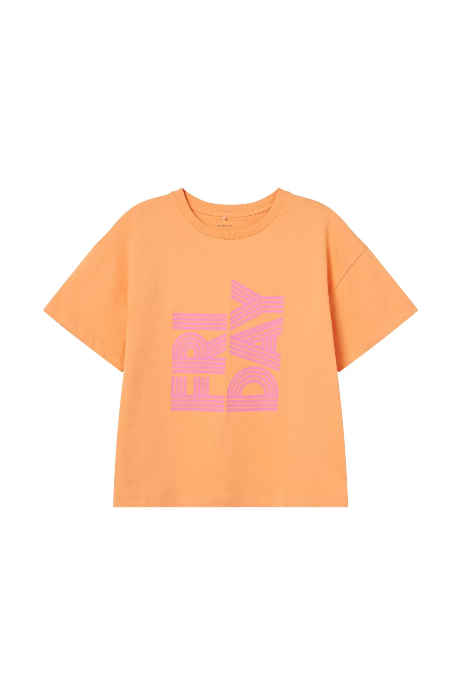 Name it T-Shirt Nkfbalone Ss Loose Short Top Box Clearance